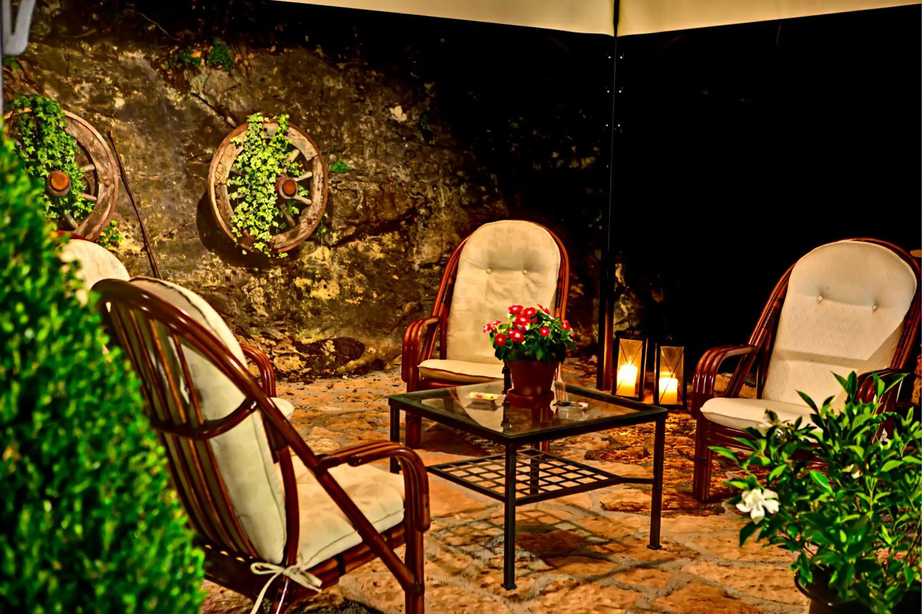 Patio in B&B Le Corone