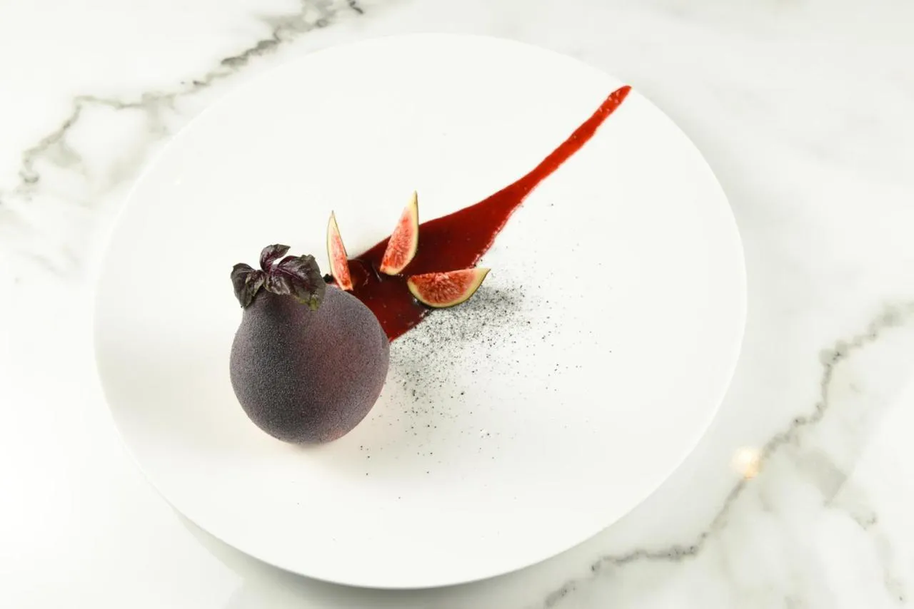 Food close-up in Hotel Restaurant La Villa Arena