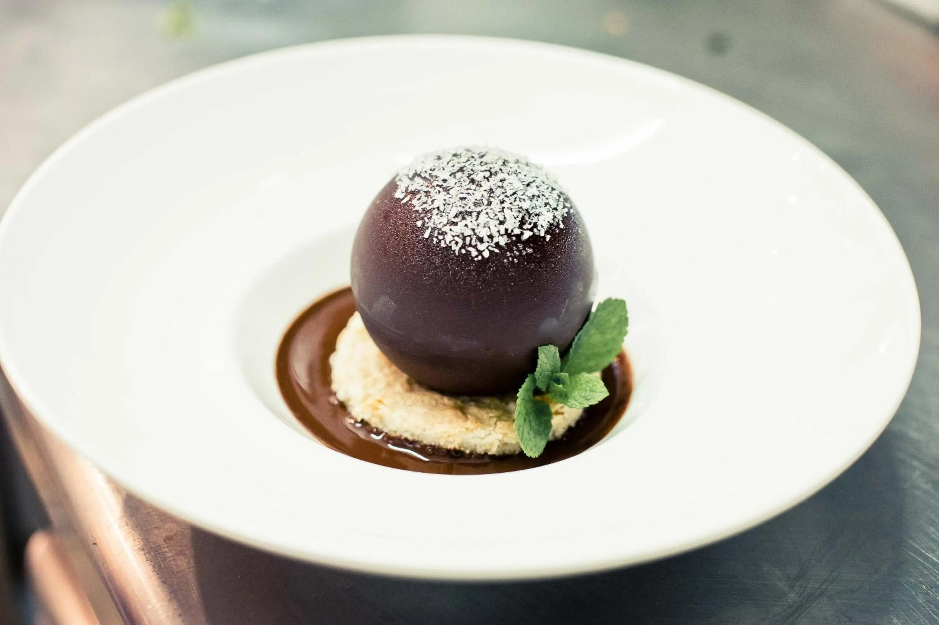 Food close-up in Hotel Restaurant La Villa Arena