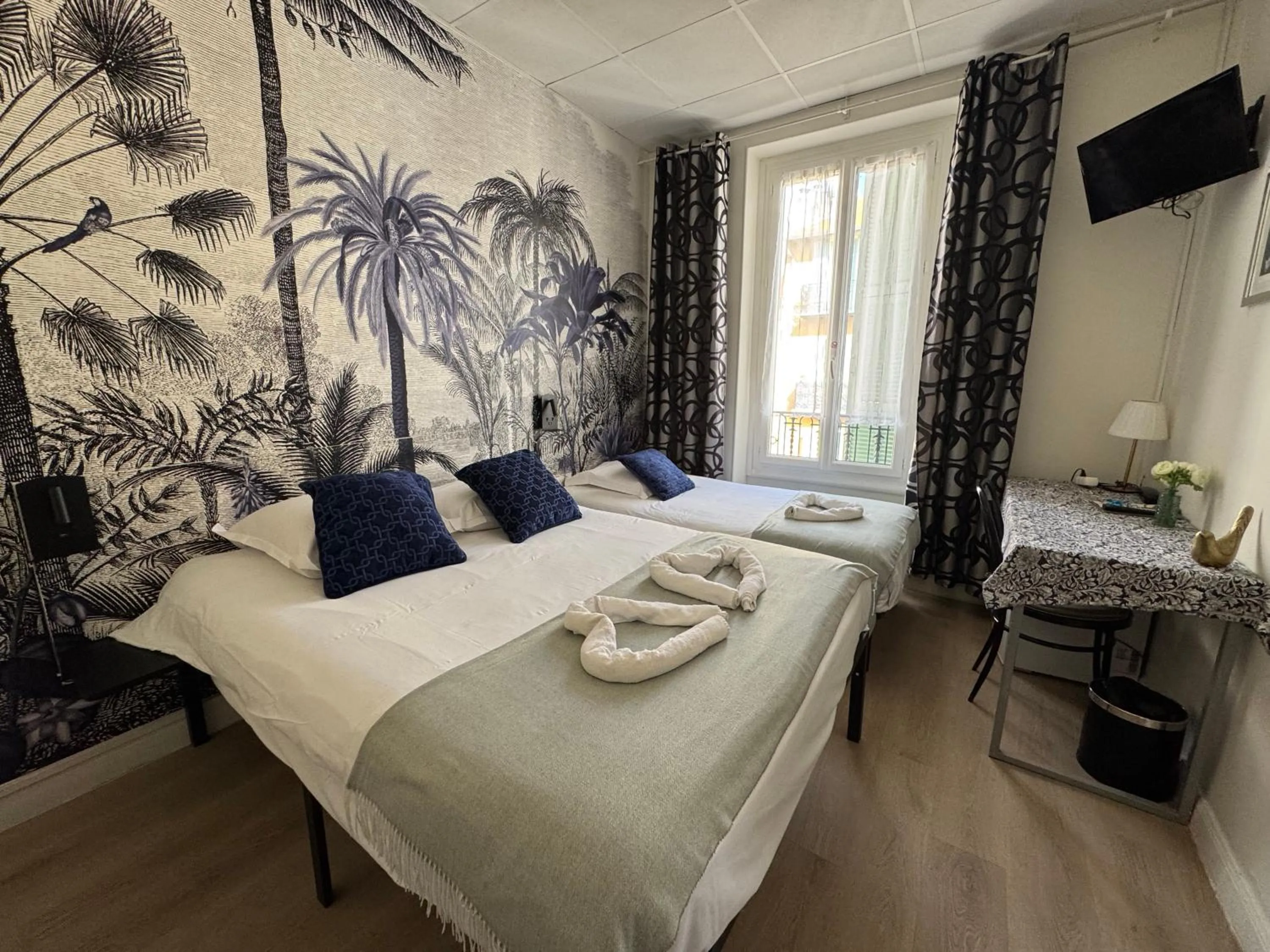 Bed in Hotel des Dames