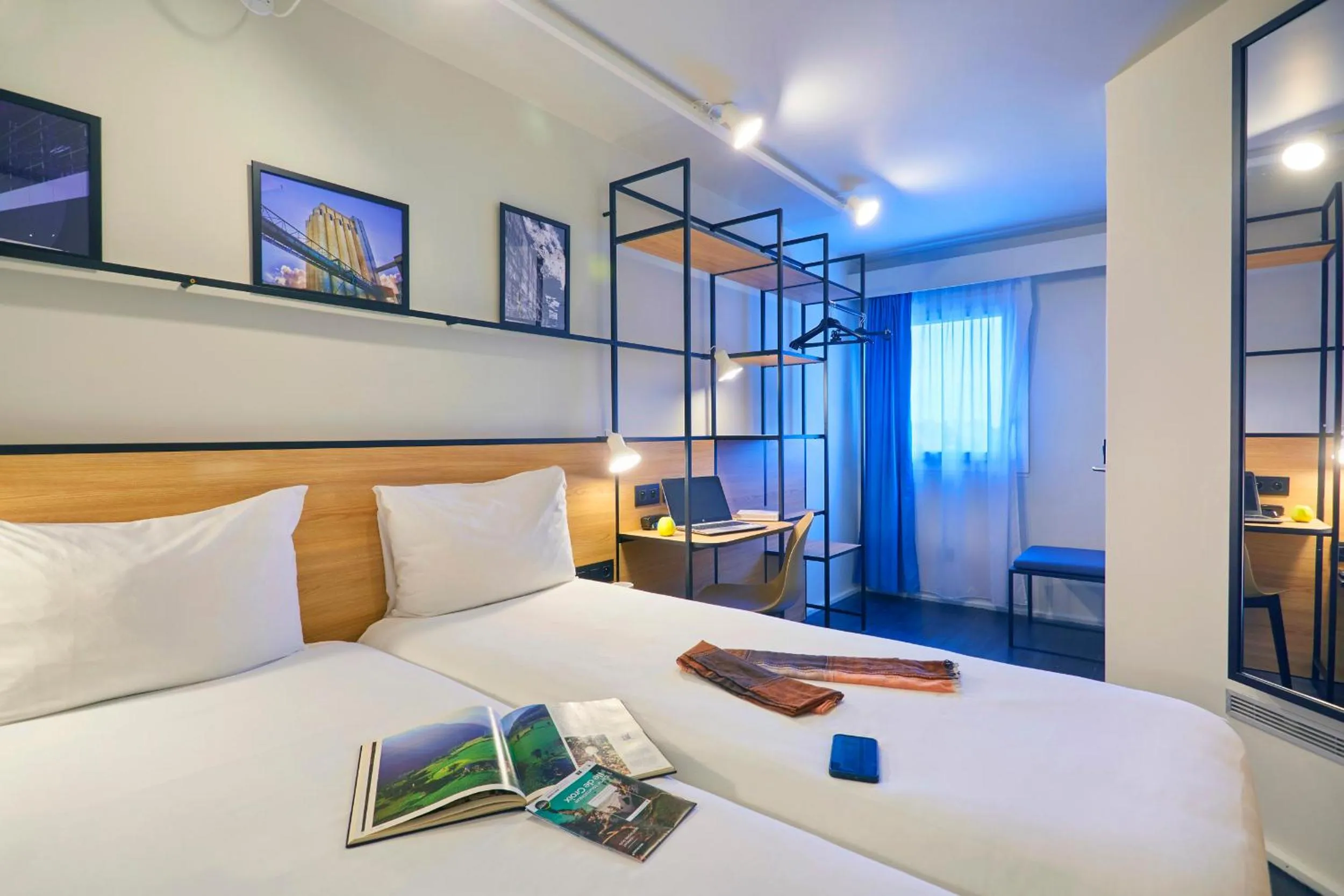 Bed in ibis Lorient Centre Gare