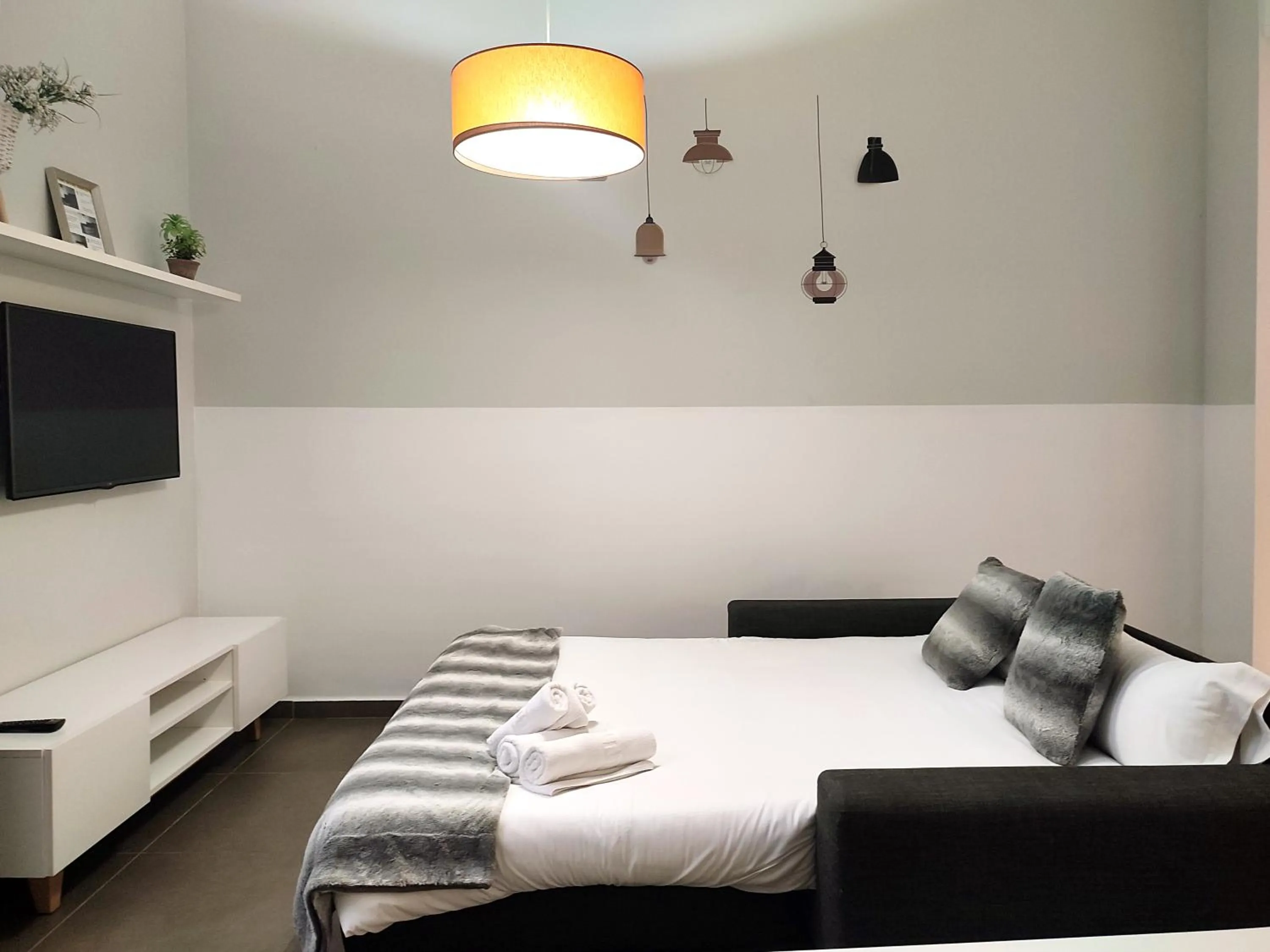 TV and multimedia, Bed in Flats Friends Soho Suites