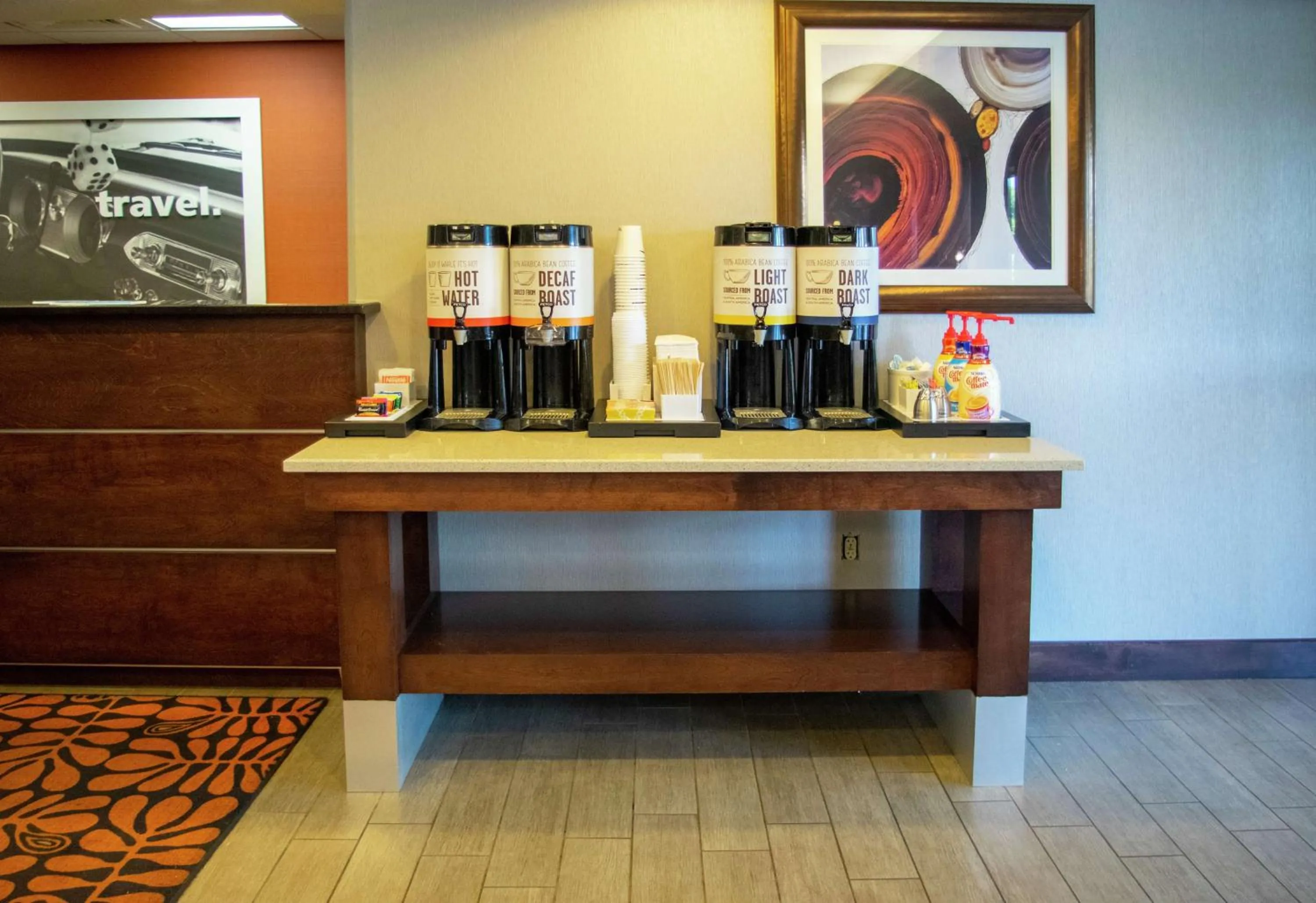 Lobby or reception in Hampton Inn St. Louis-Chesterfield