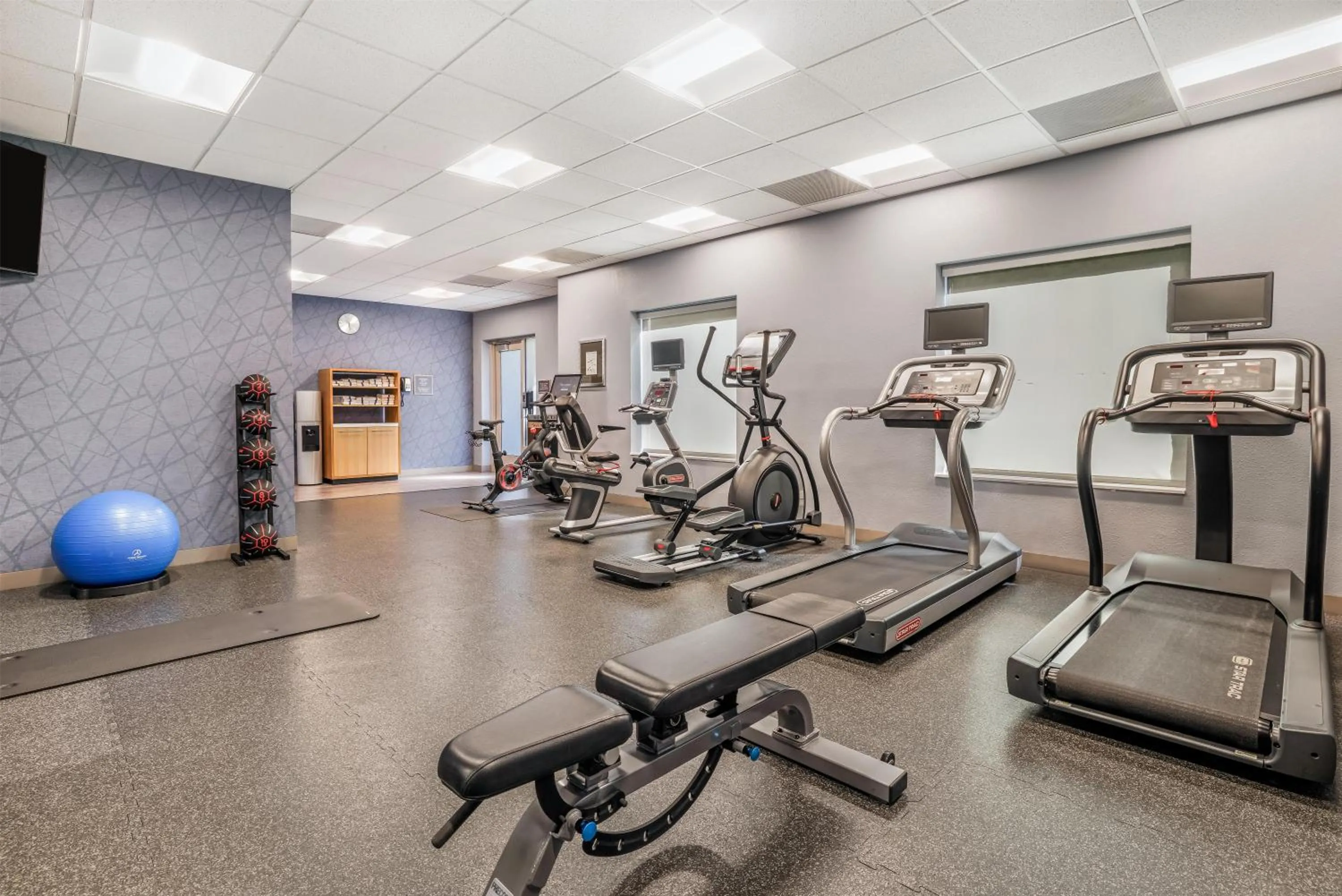 Fitness centre/facilities in Homewood Suites Dallas-Frisco