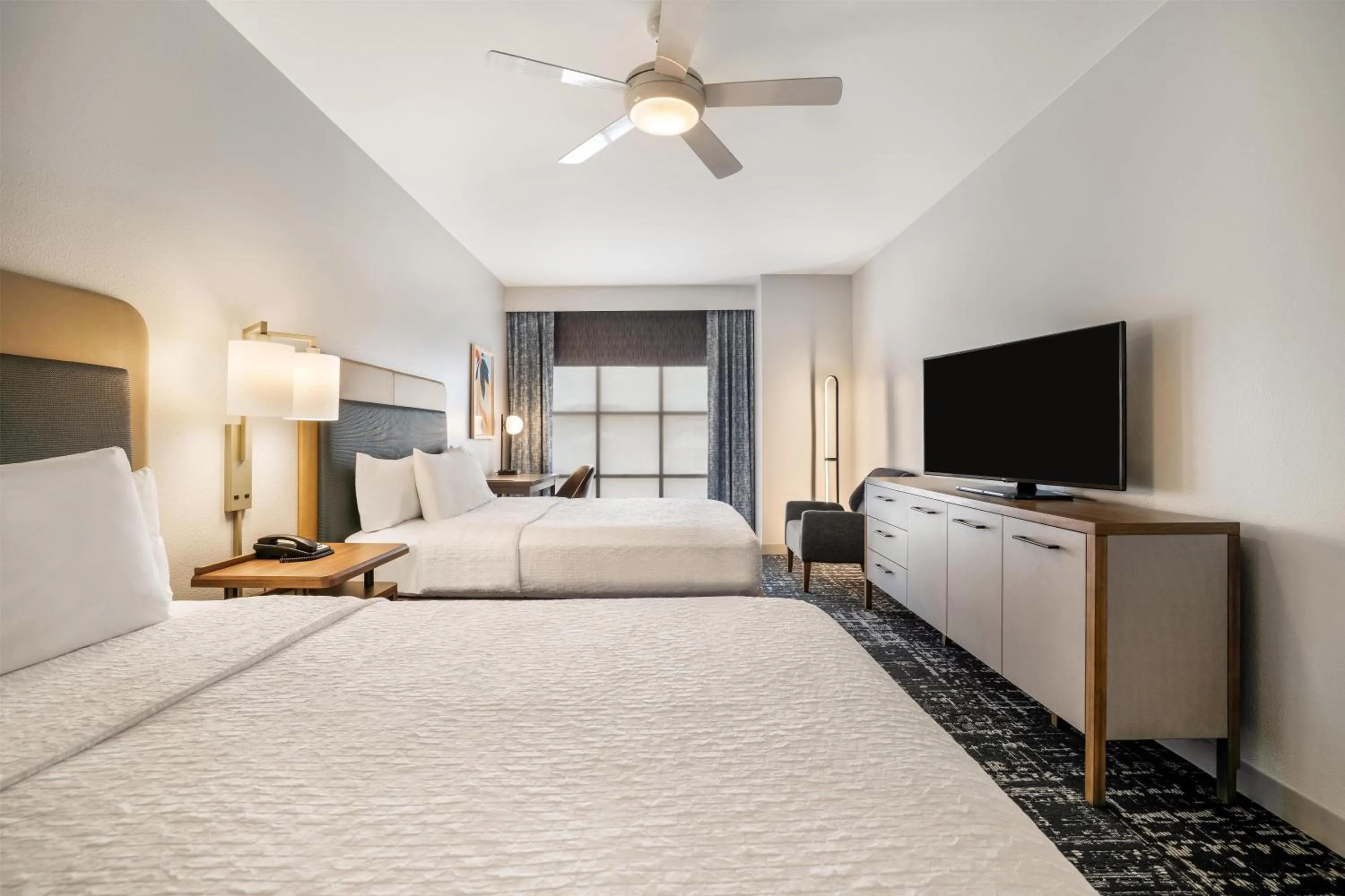 Bed in Homewood Suites Dallas-Frisco