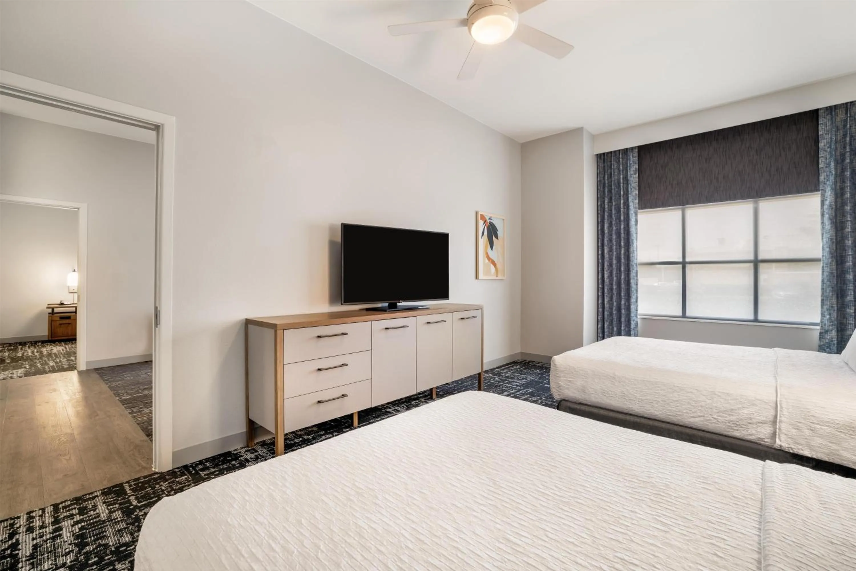 Bed in Homewood Suites Dallas-Frisco