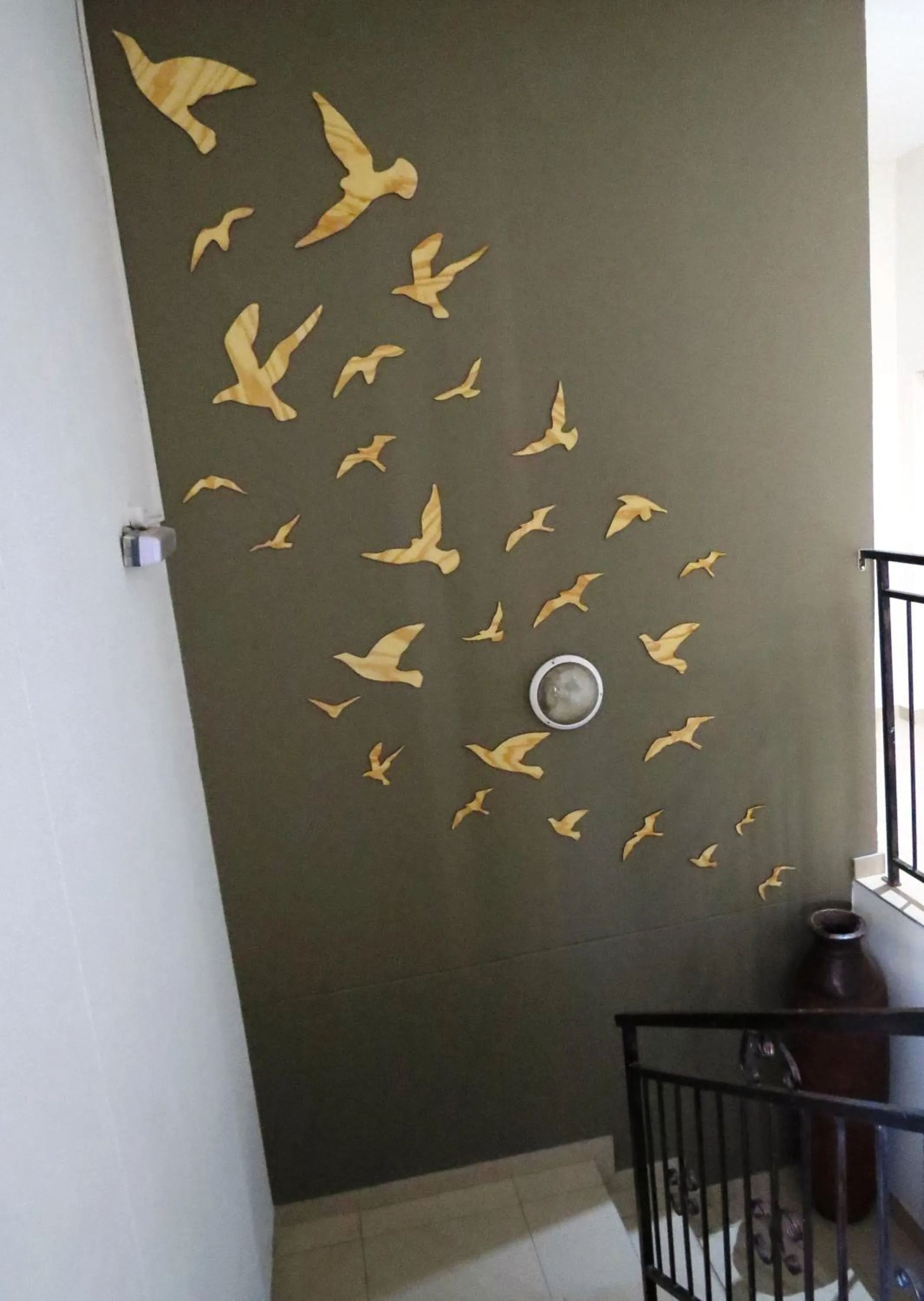 Decorative detail in Dunton Guest House