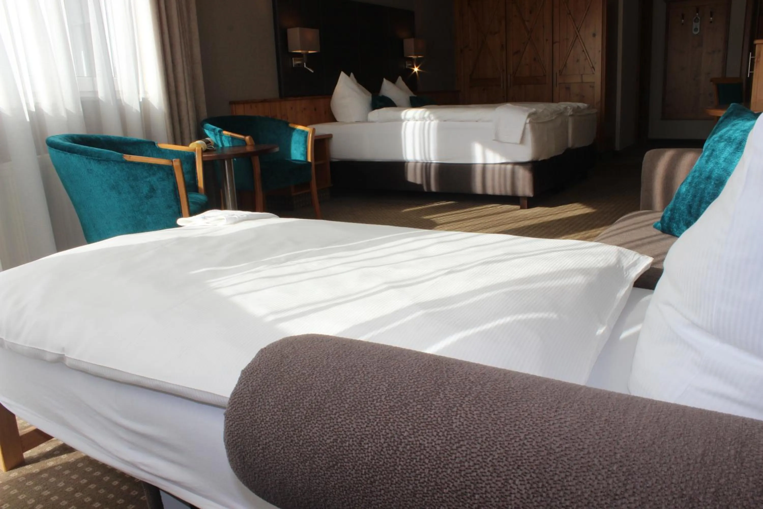 Photo of the whole room, Bed in Hotel Landhaus Feckl