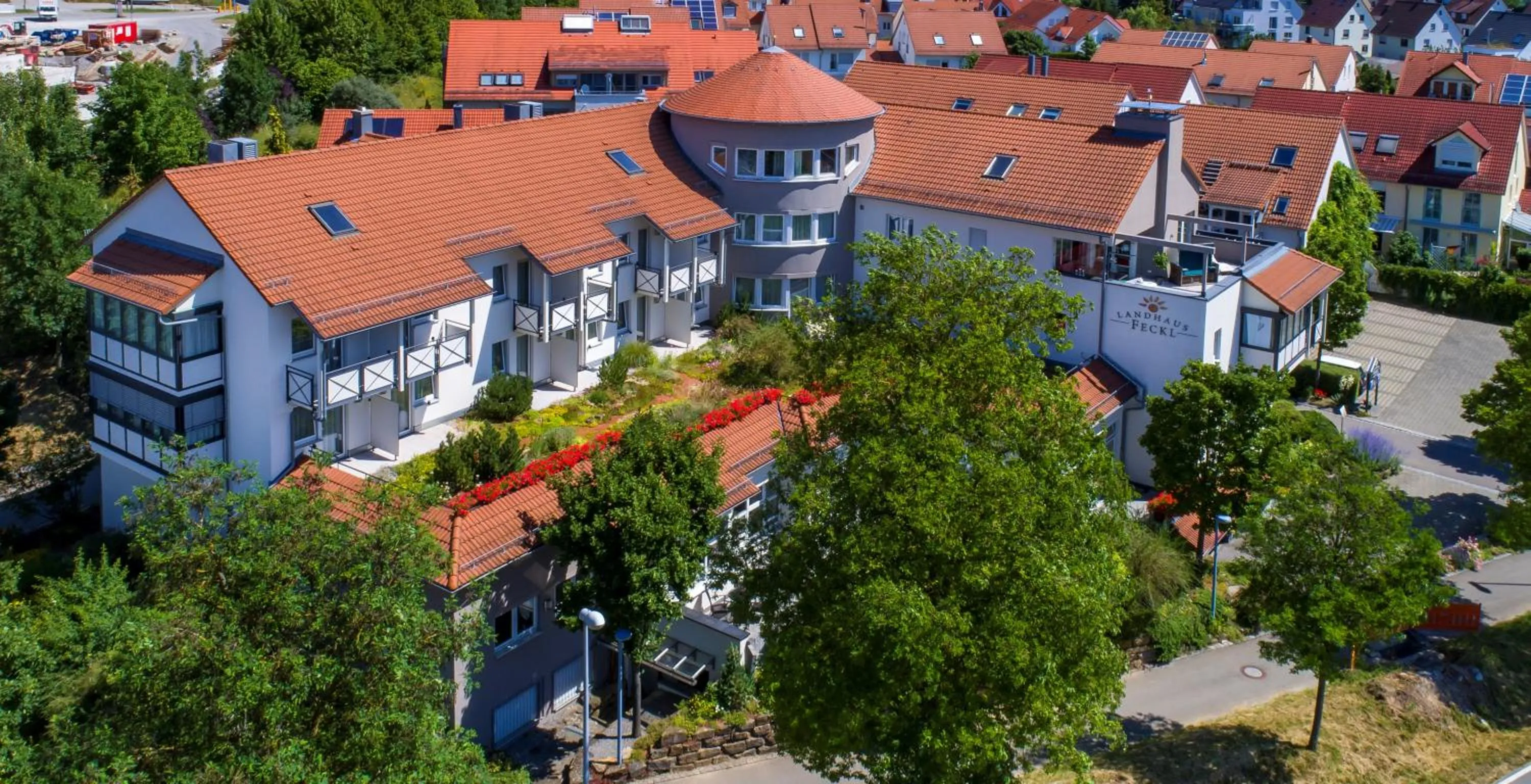 Bird's eye view in Hotel Landhaus Feckl