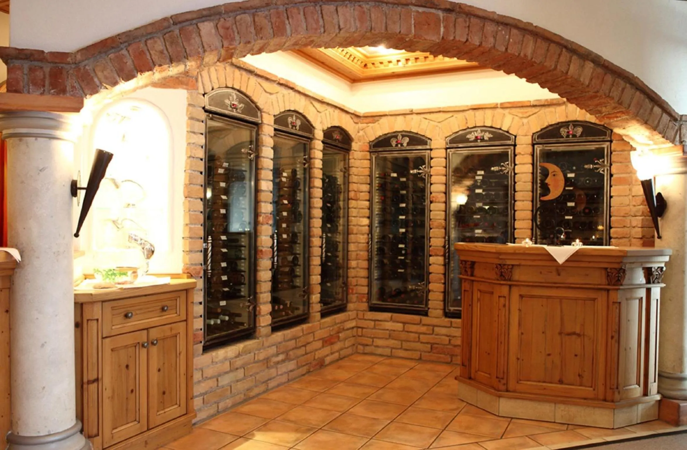 Lounge or bar in Hotel Landhaus Feckl