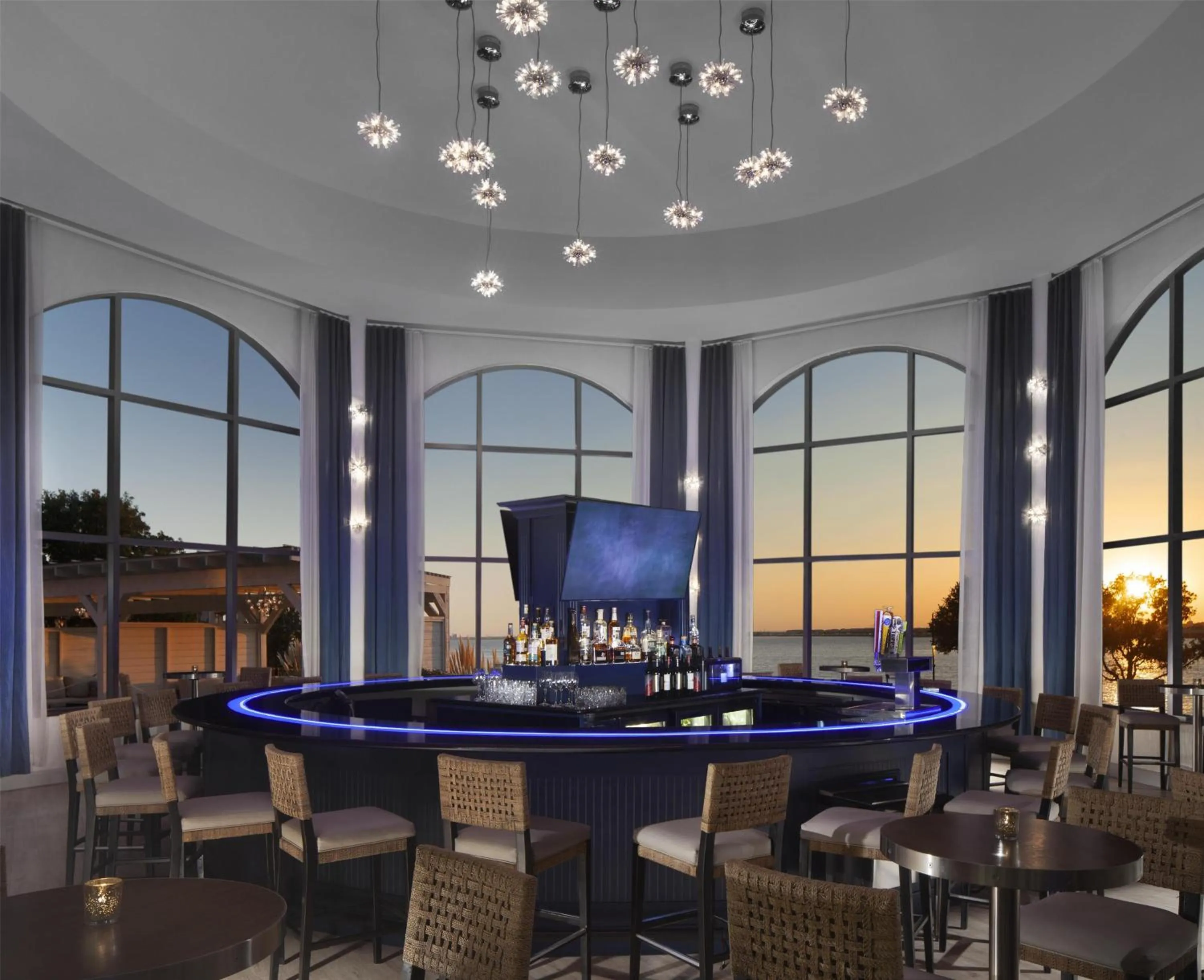 Lounge or bar in Hilton Dallas/Rockwall Lakefront Hotel