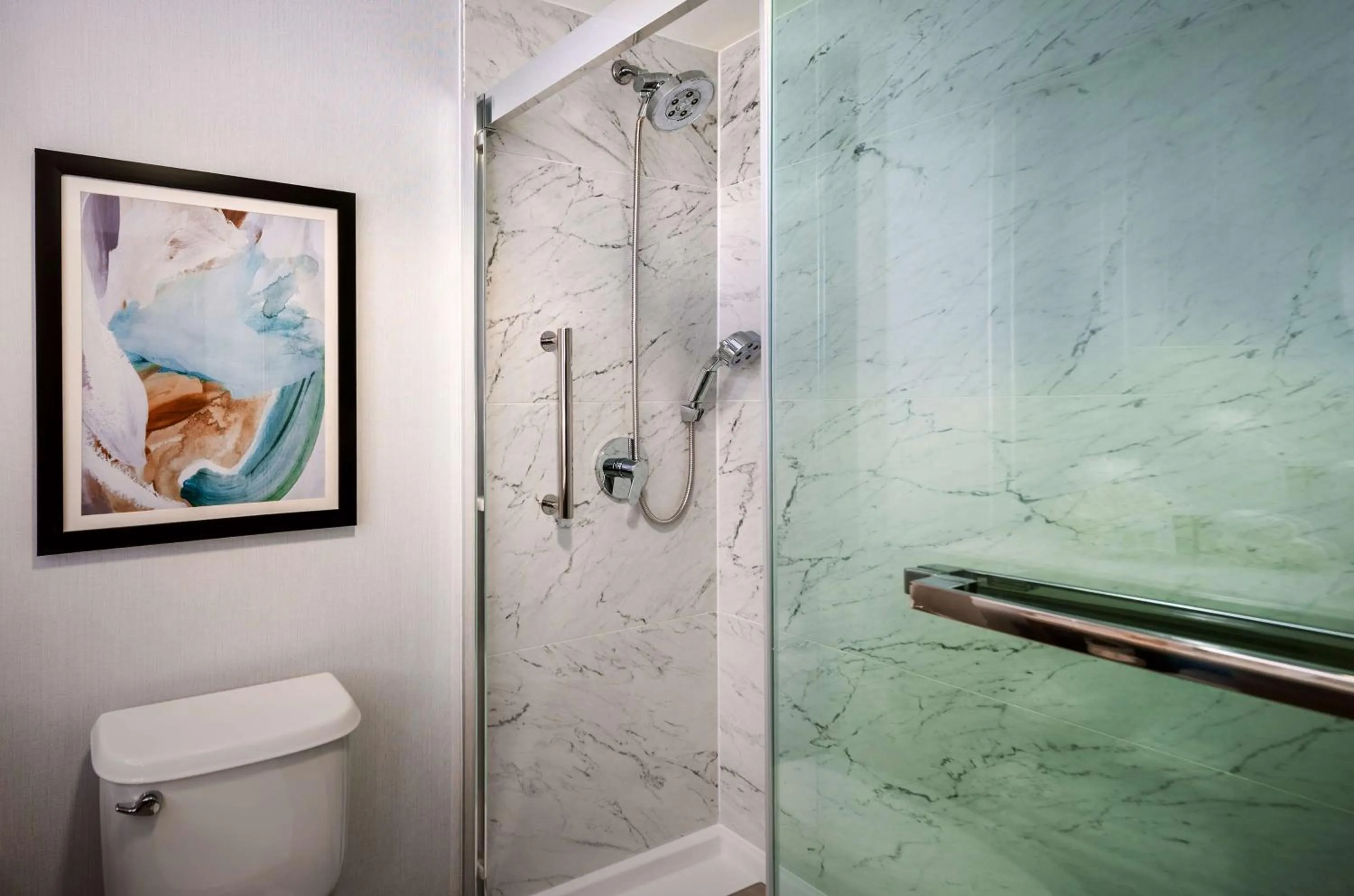 Bathroom in Hilton Dallas Southlake Town Square