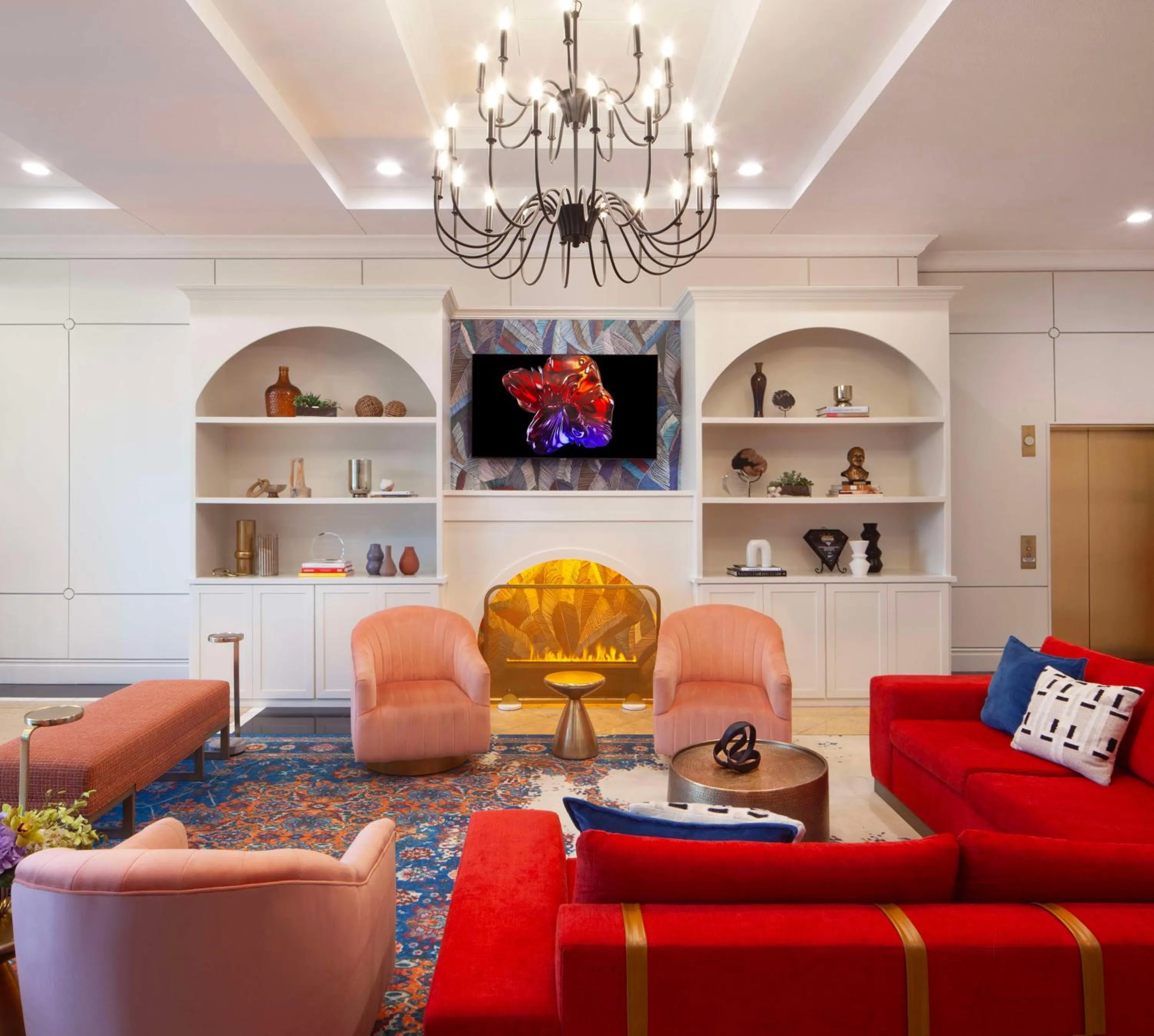 Lobby or reception in Hilton Dallas Southlake Town Square