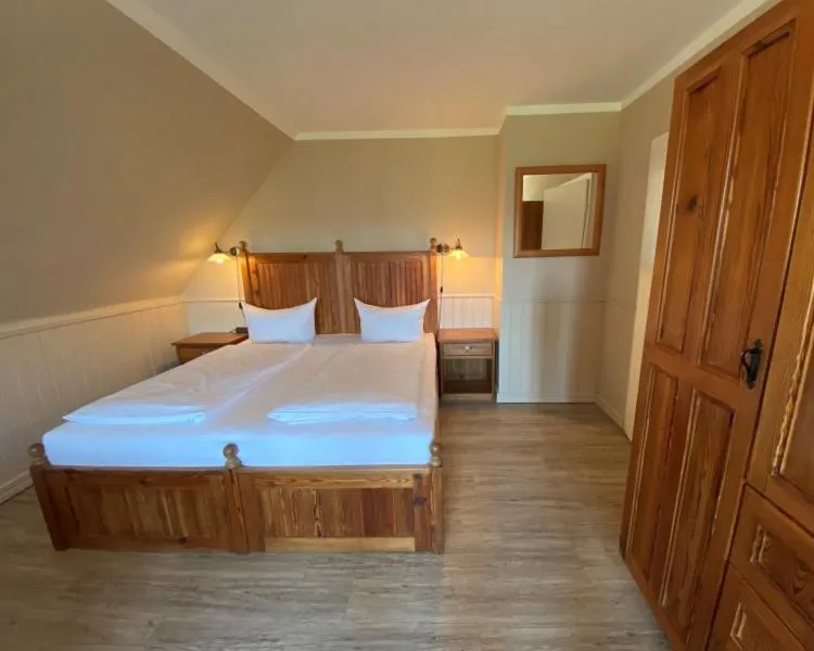 Bed in Hotel Ekke Nekkepenn