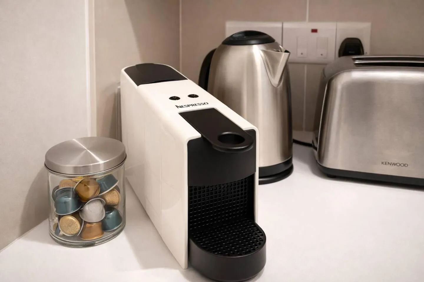 Coffee/tea facilities in SeaBreeze City Center Flats by TrulyCyprus