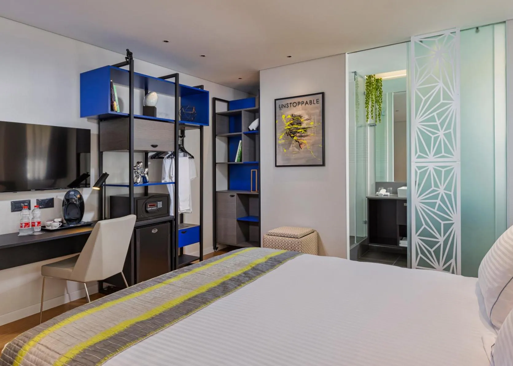 Photo of the whole room, Bed in Ultra Tel Aviv Boutique Hotel