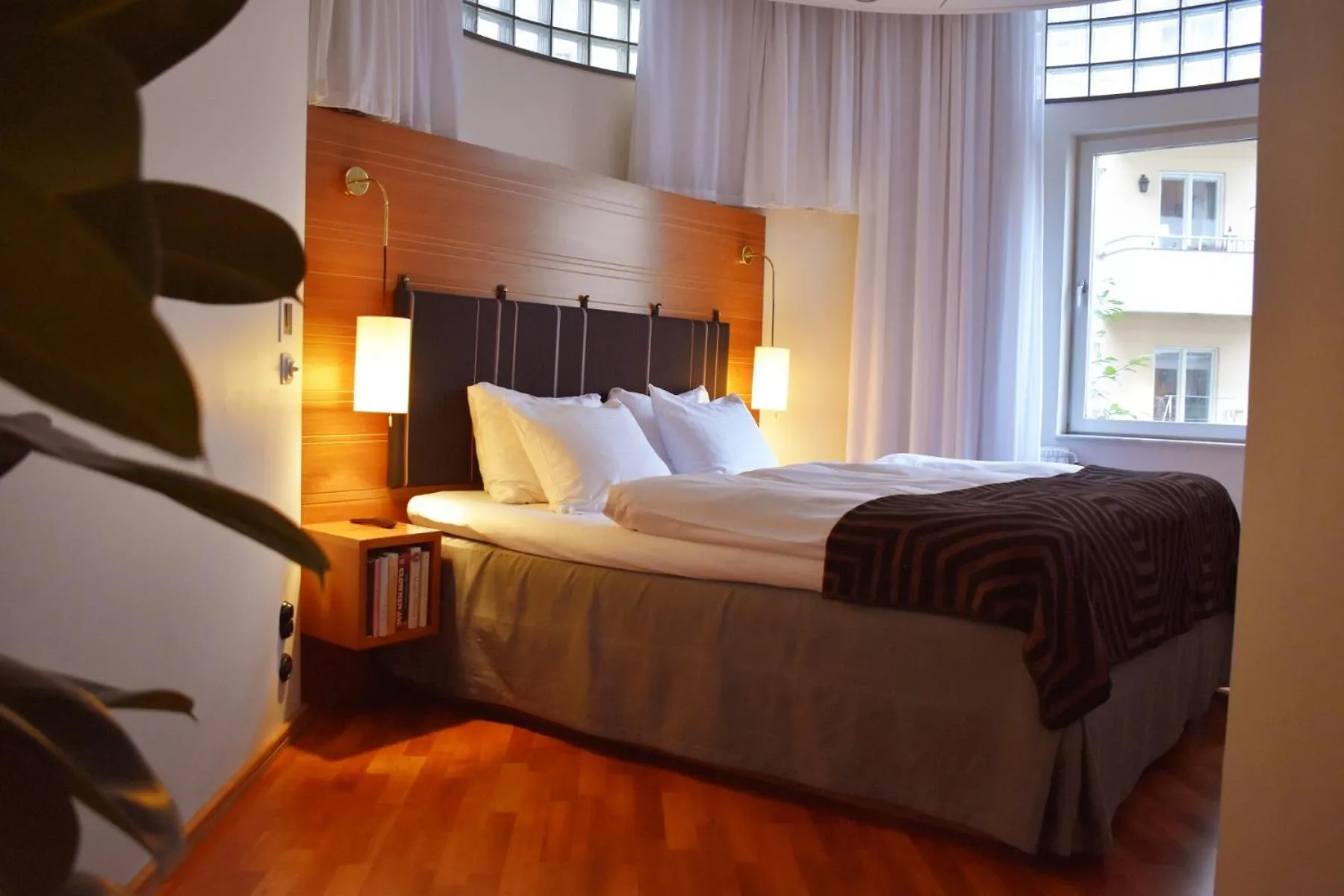Bed in Mornington Hotel Stockholm