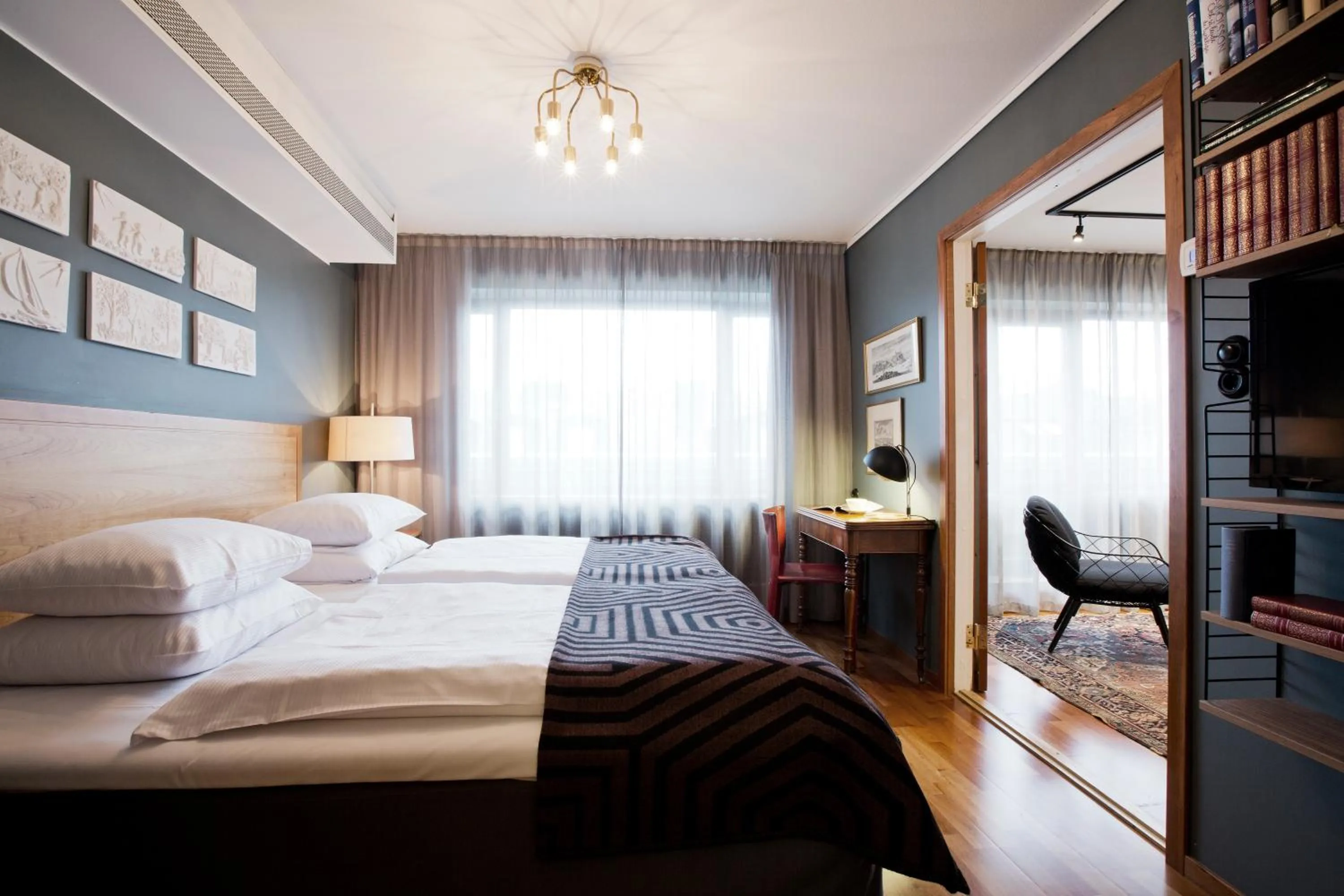 Bed in Mornington Hotel Stockholm