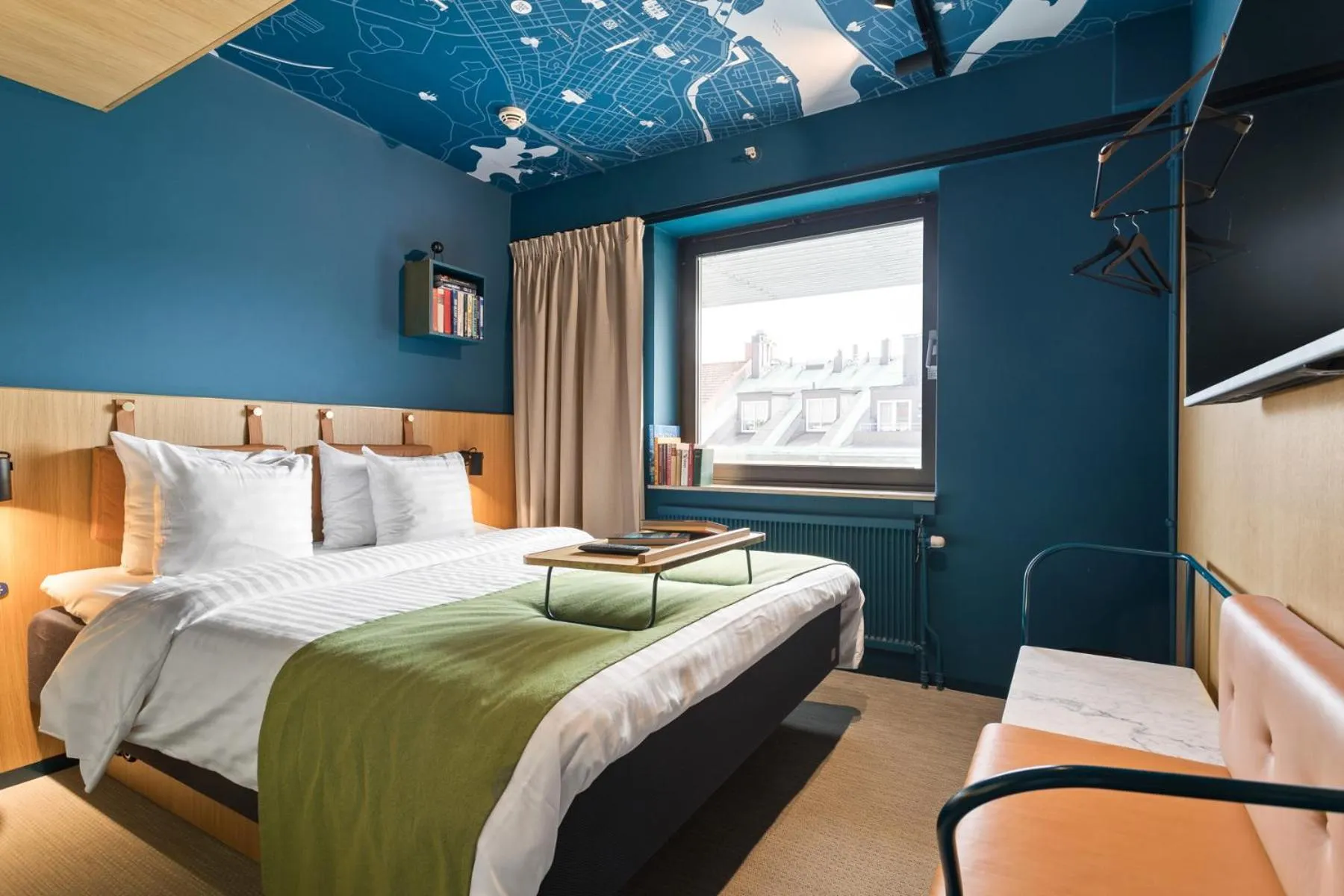 Bed in Mornington Hotel Stockholm