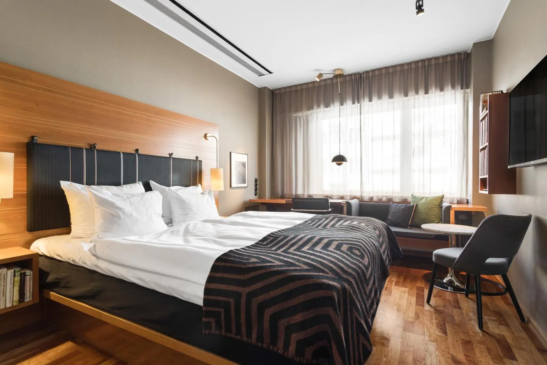 Bed in Mornington Hotel Stockholm