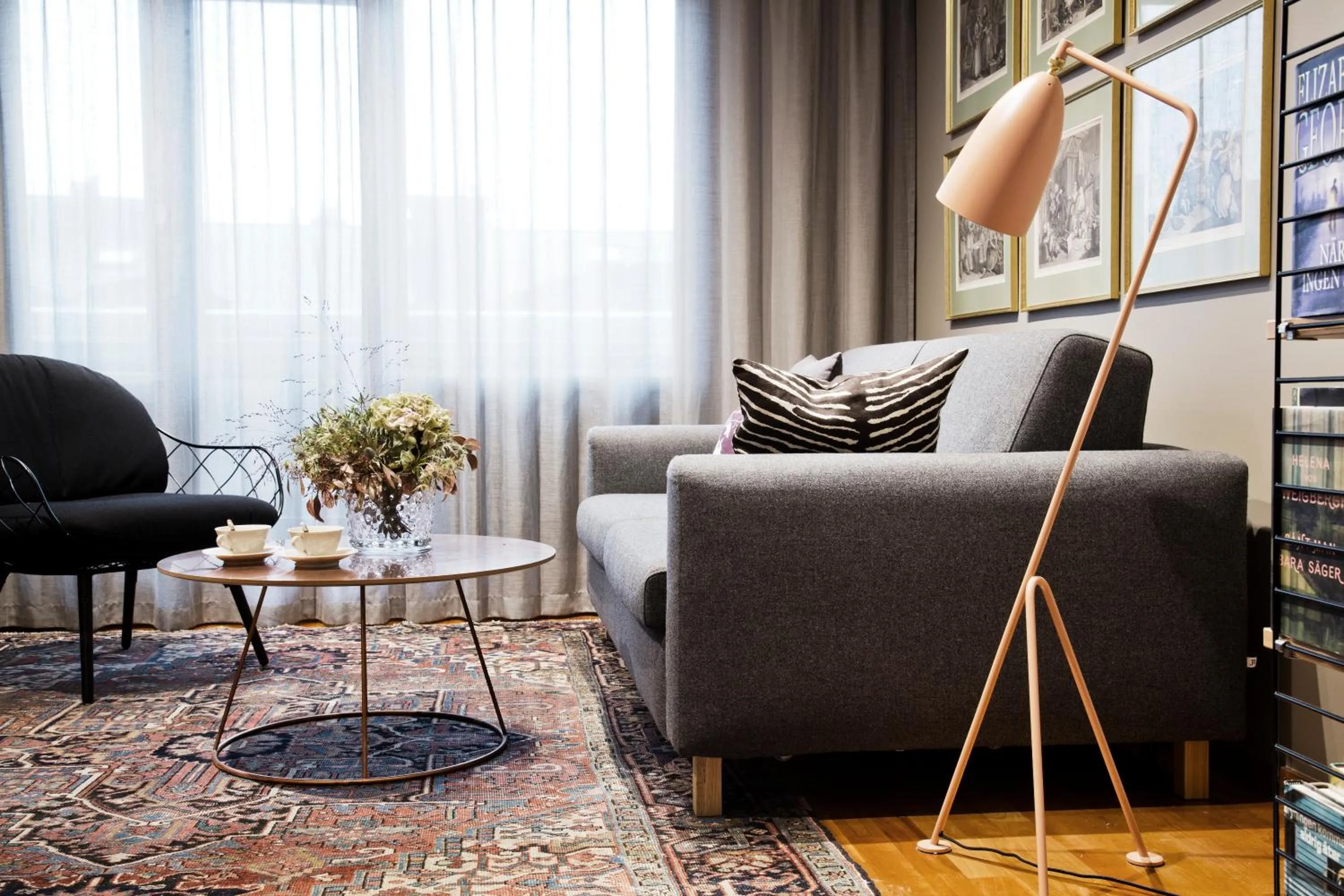 Living room in Mornington Hotel Stockholm