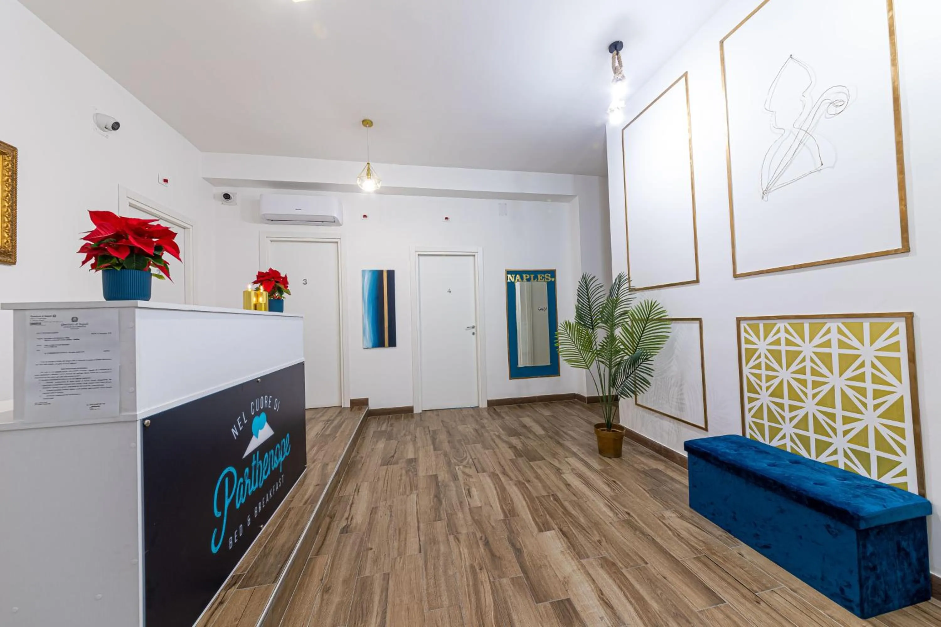 Lobby or reception in Nel Cuore di Parthenope