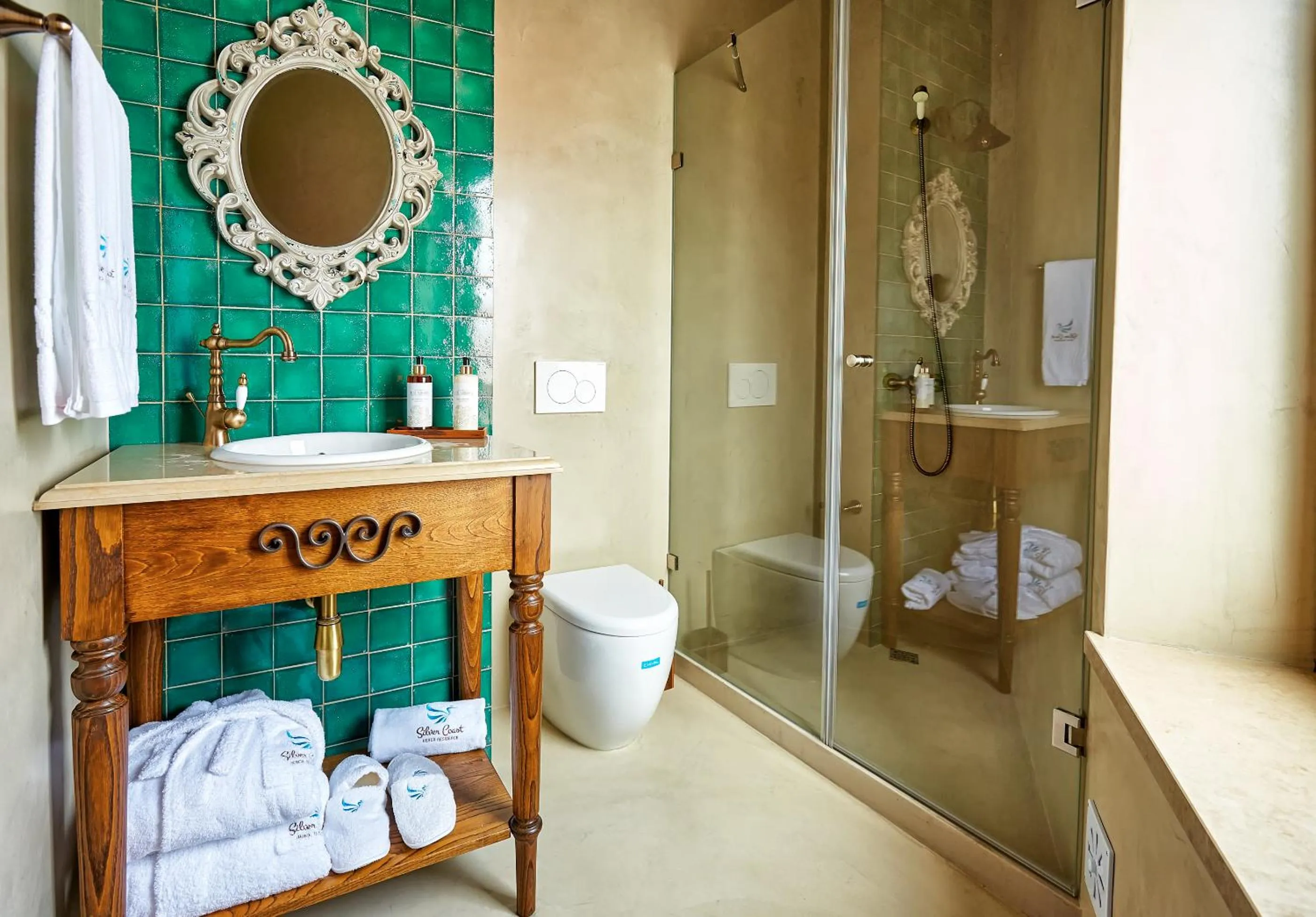 Shower in Silver Coast Beach Residence