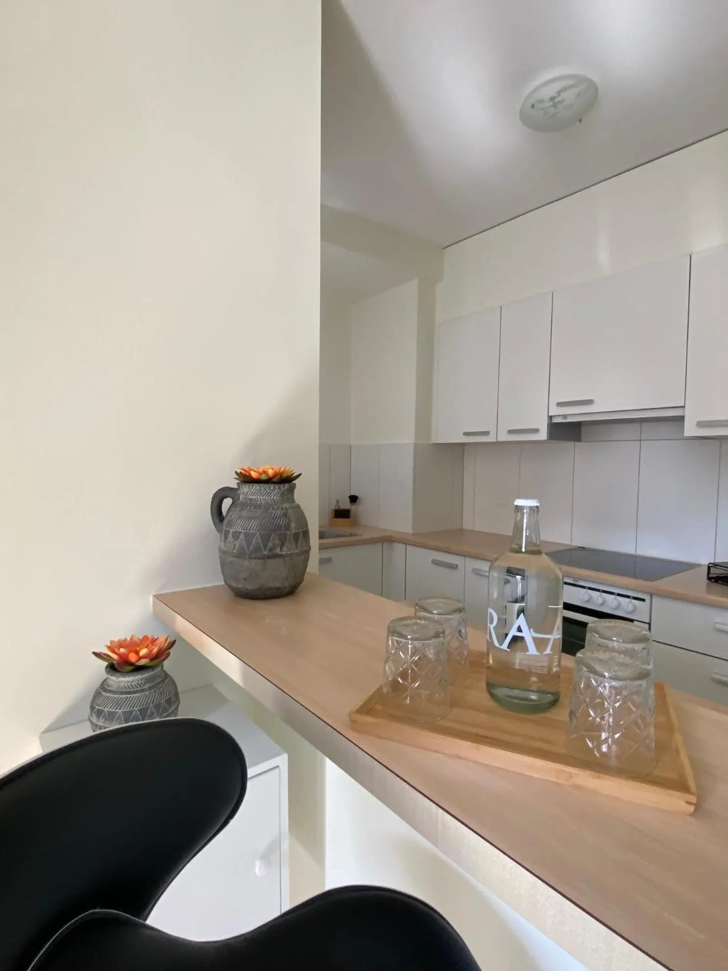 Kitchen or kitchenette in Boutique-Hotel Antica Posta