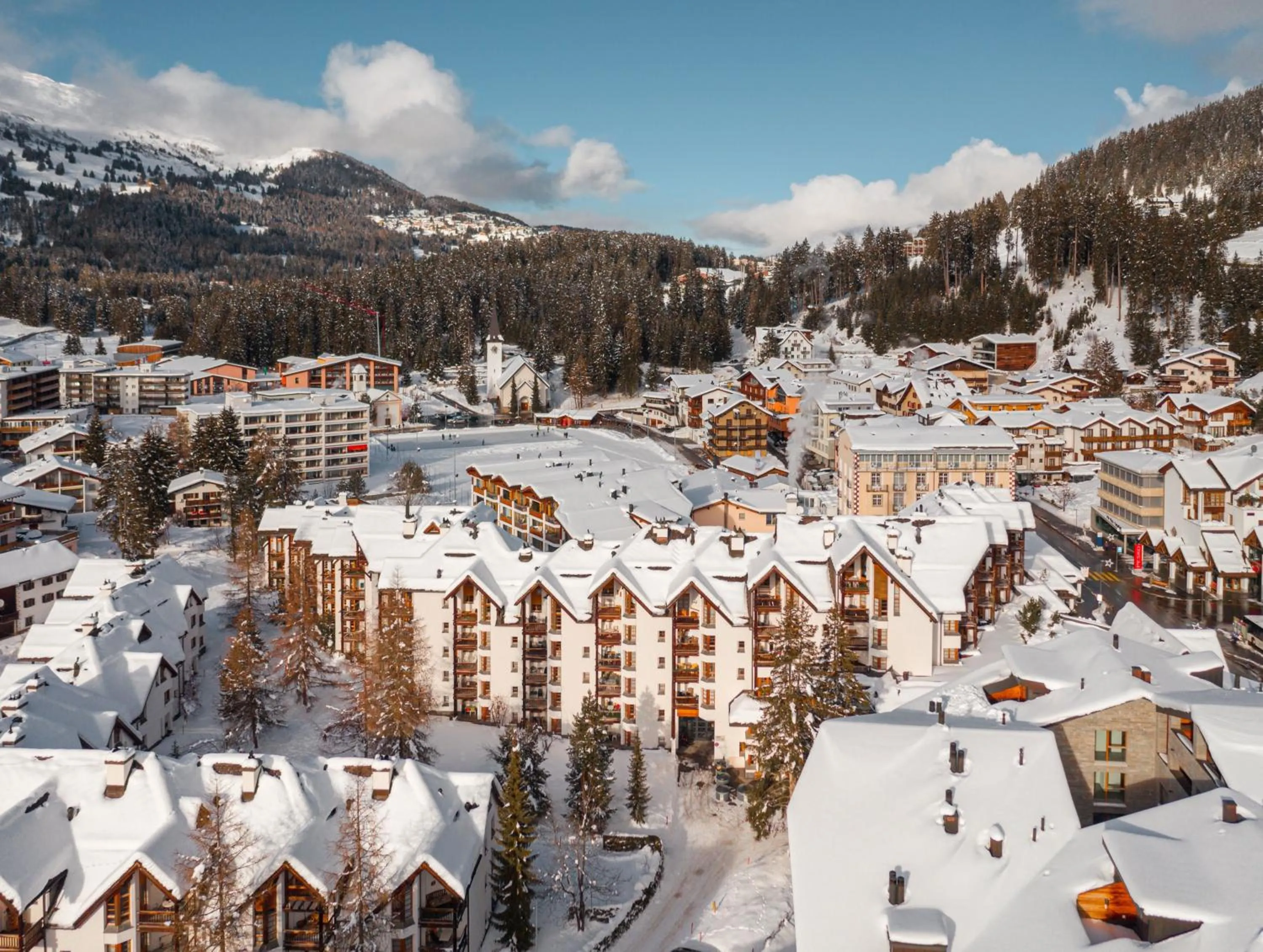 Property building in Hotel Schweizerhof Lenzerheide