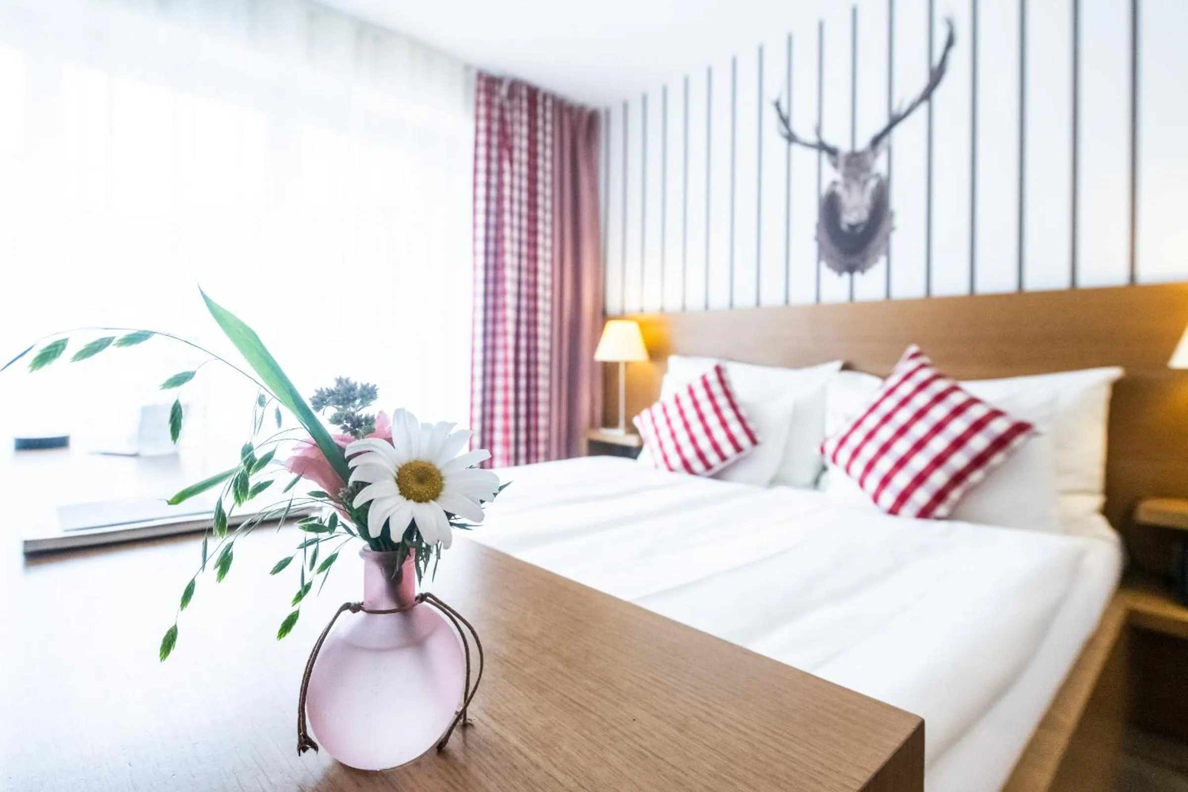 Photo of the whole room, Bed in Hotel Lenzerhorn - Alpine Stay, Spa & Savour