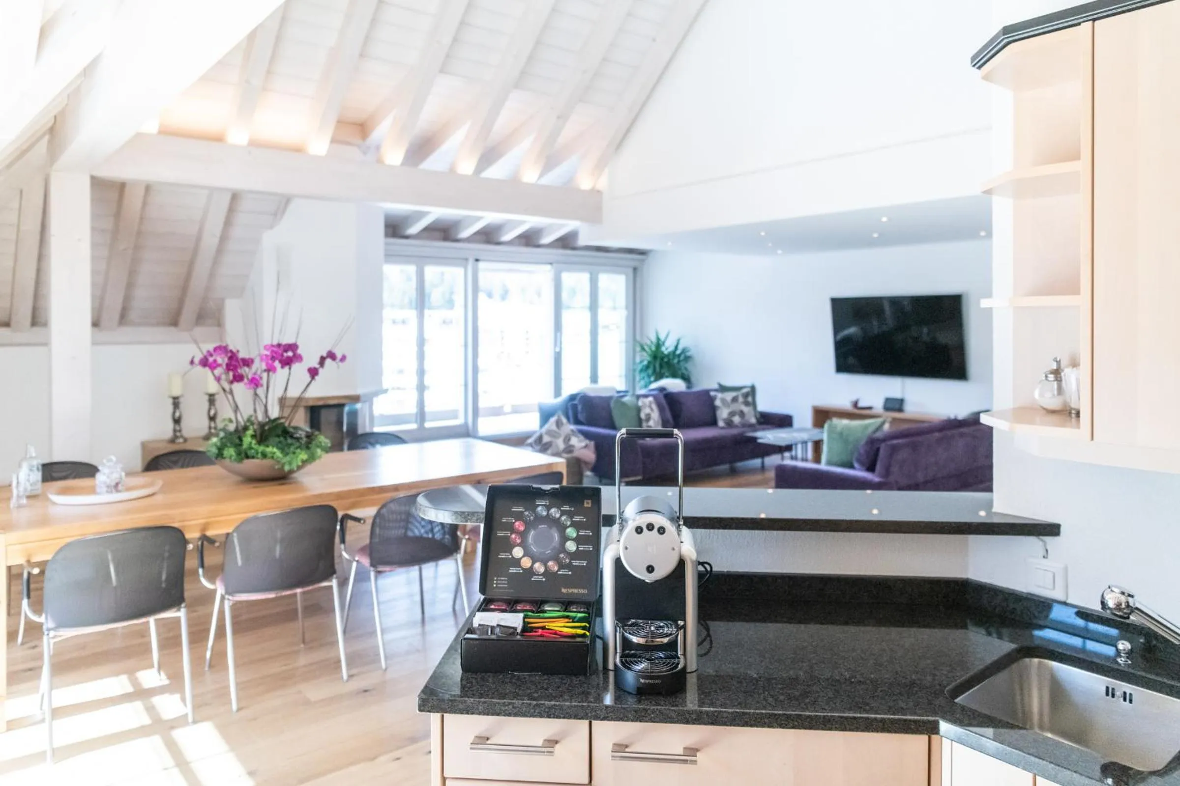 Living room in Hotel Lenzerhorn - Alpine Stay, Spa & Savour