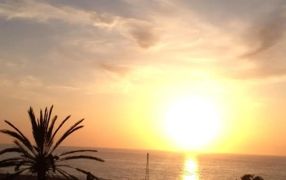 Sunset in Hellas Makari B&B