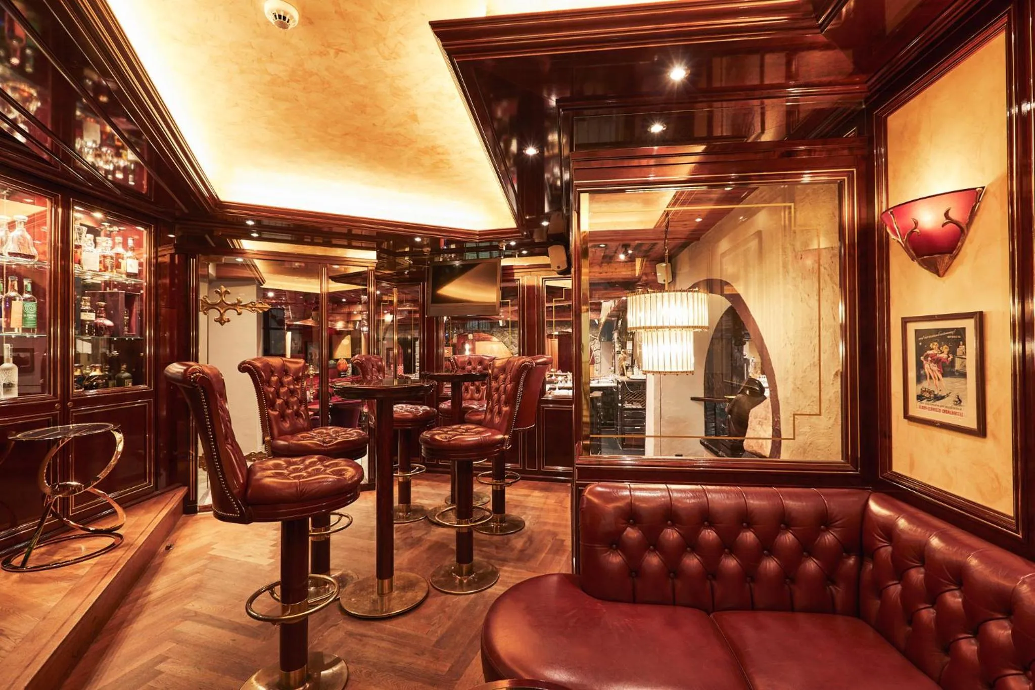 Lounge or bar in Resort Hotel Alex Zermatt