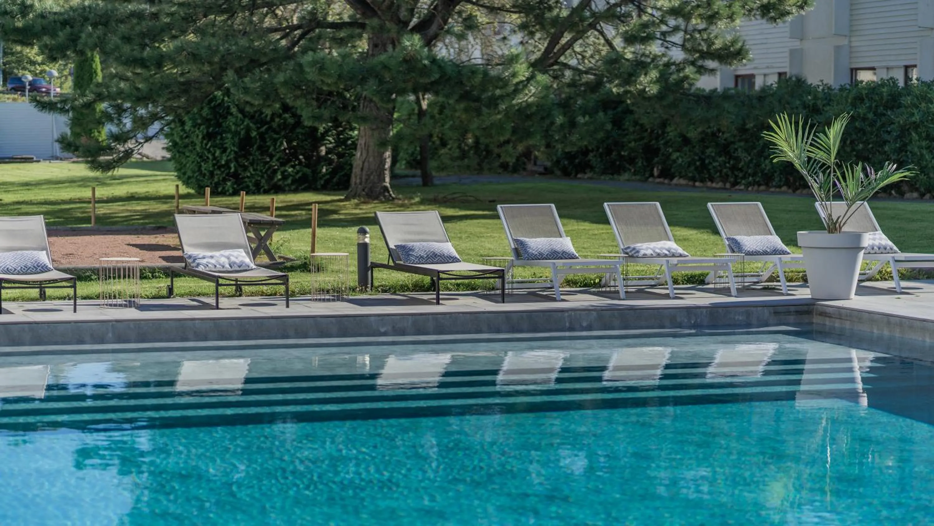 Pool view in Apple Hotel & Konferens Göteborg