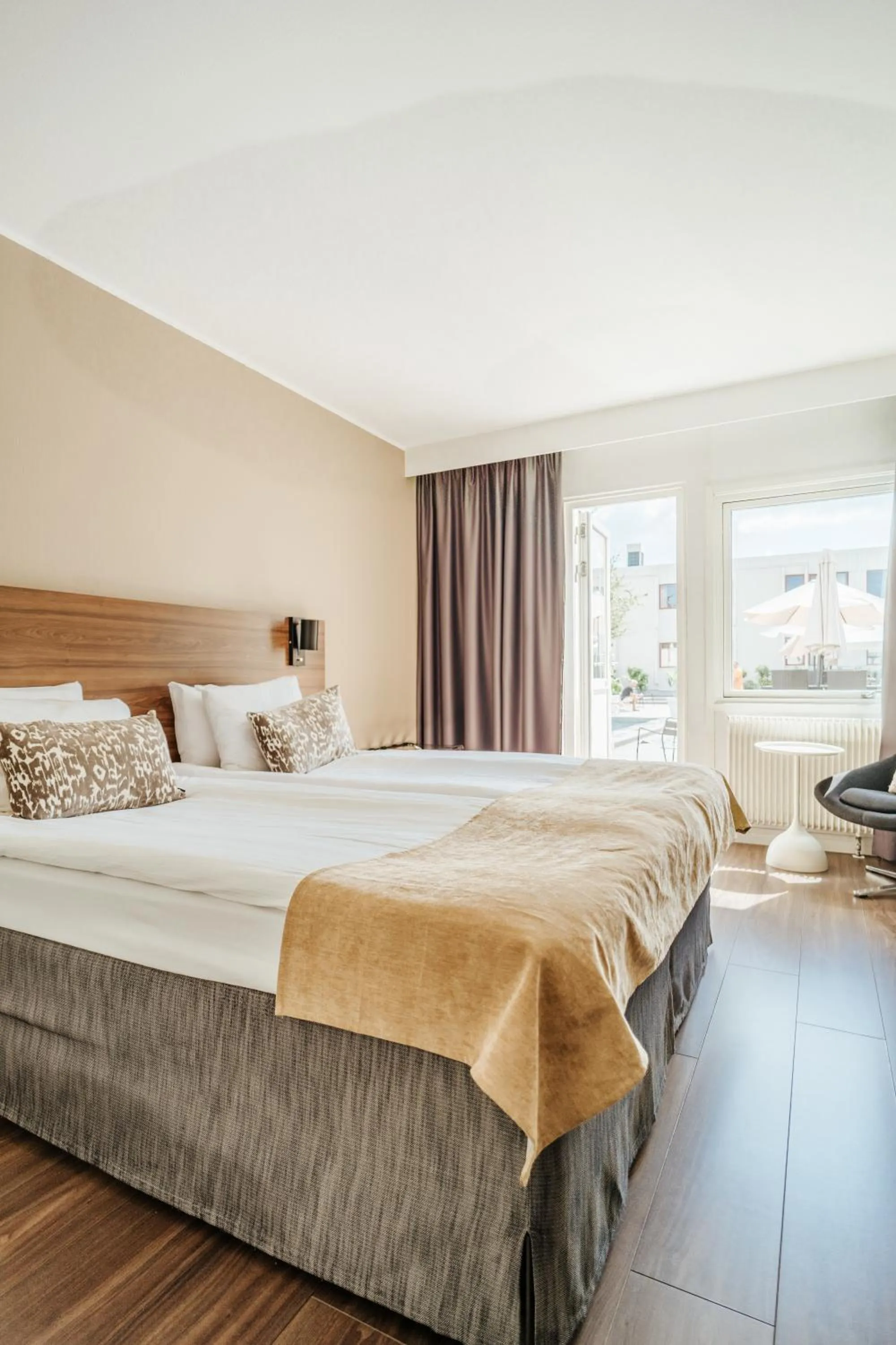 Bed in Apple Hotel & Konferens Göteborg