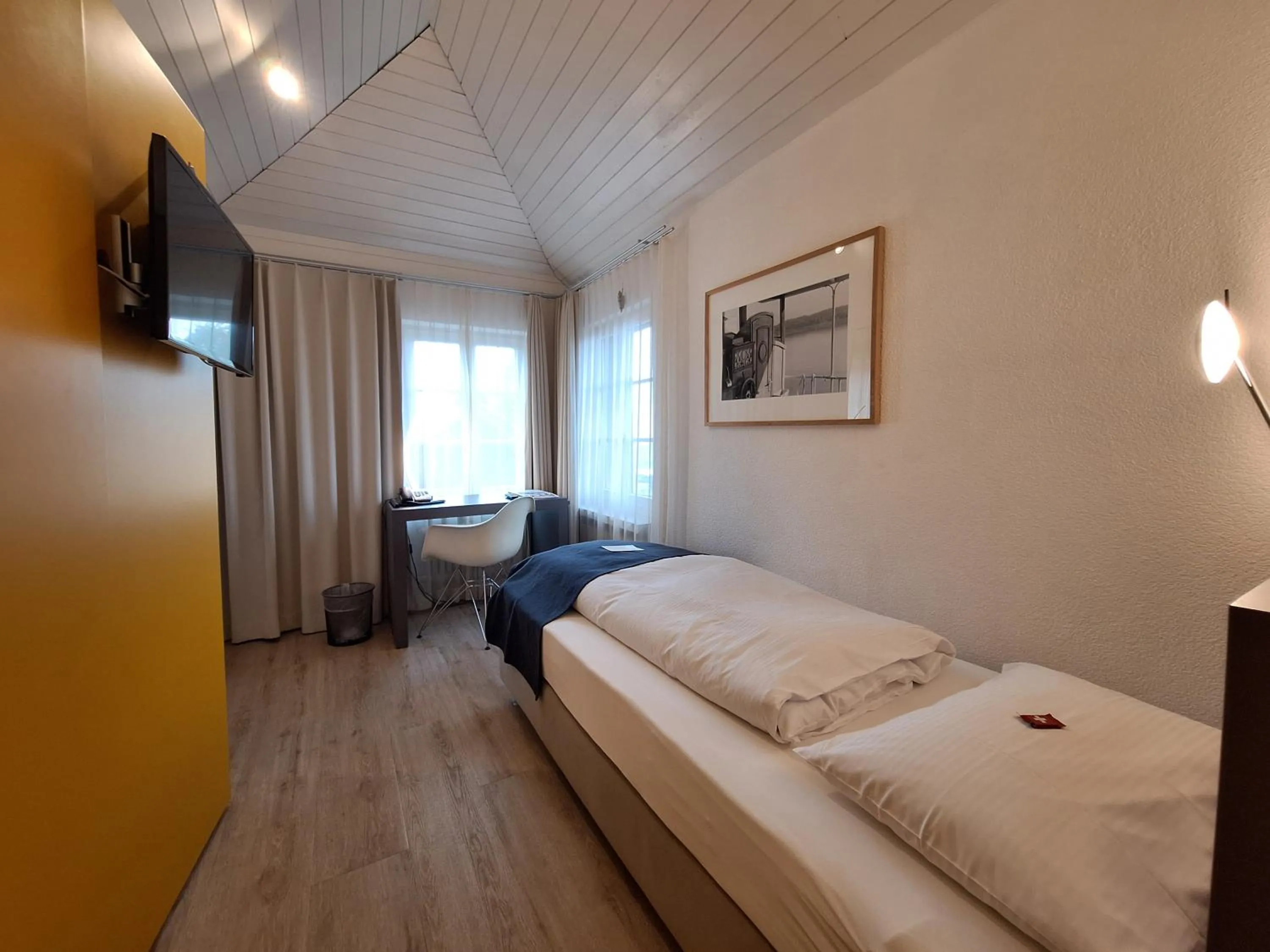 Bed in Hotel Wassberg - Self-Check-in