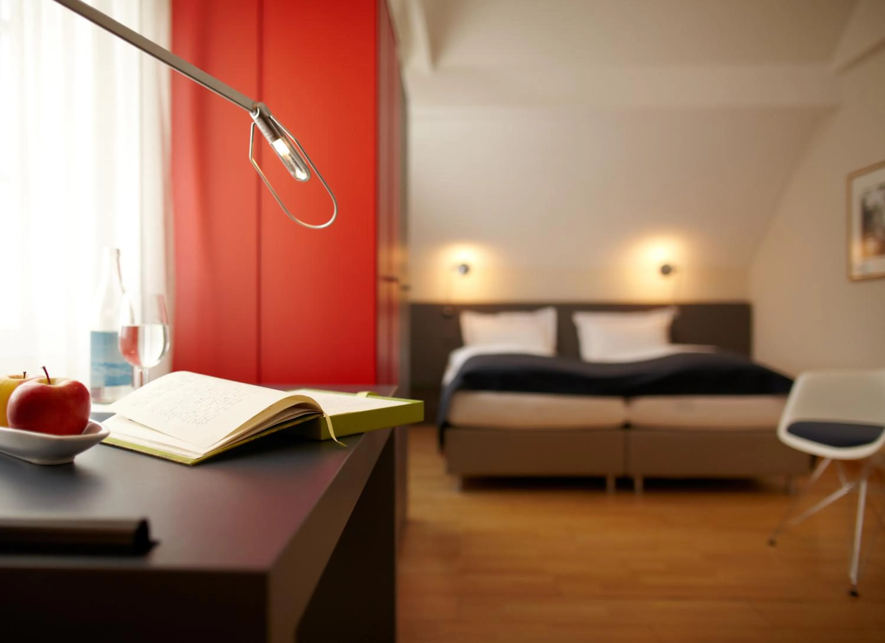 Bed in Hotel Wassberg - Self-Check-in