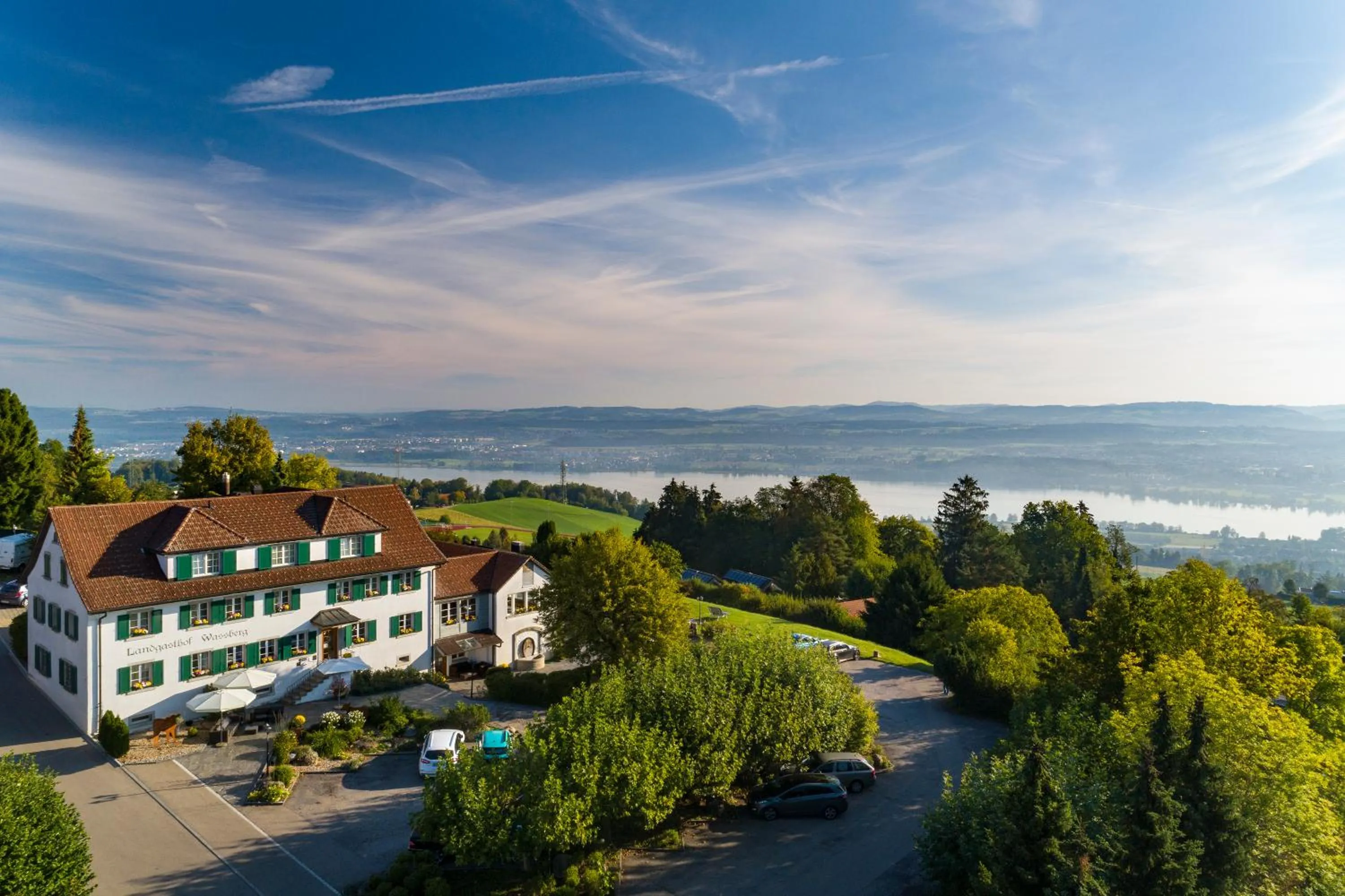 Bird's eye view in Hotel Wassberg - Self-Check-in