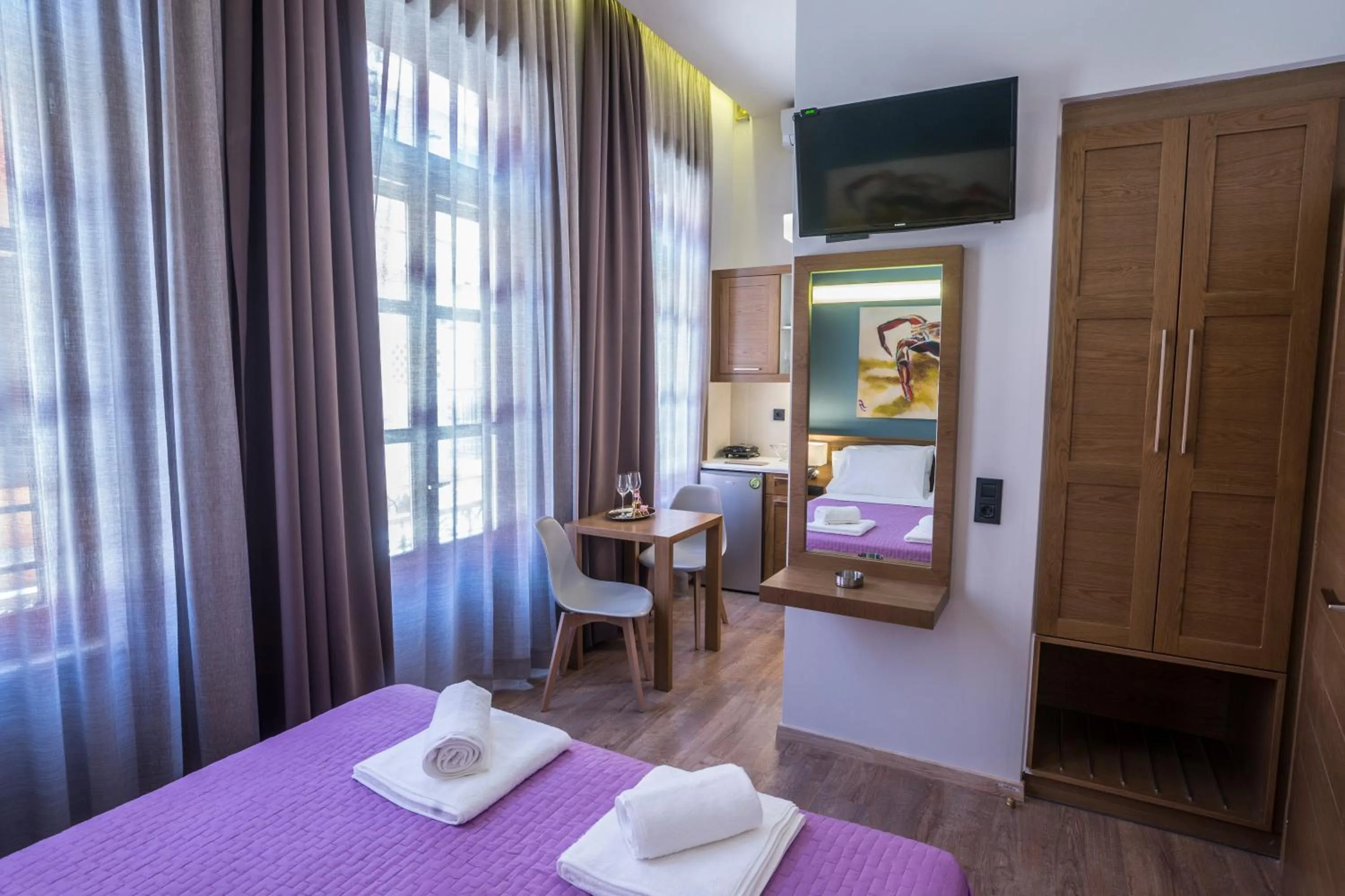 Decorative detail, Bed in 11City Rooms