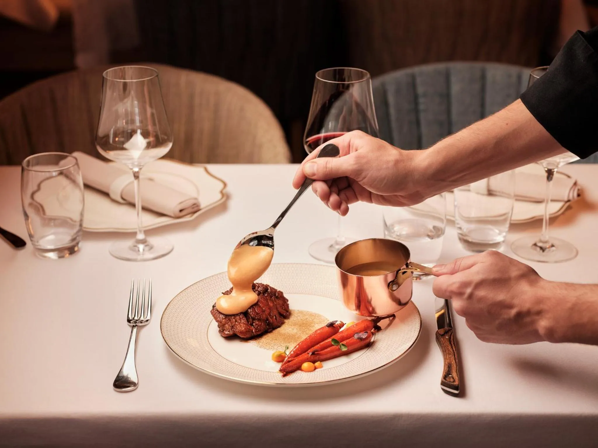 Dinner in Hotel Ambassador Zermatt