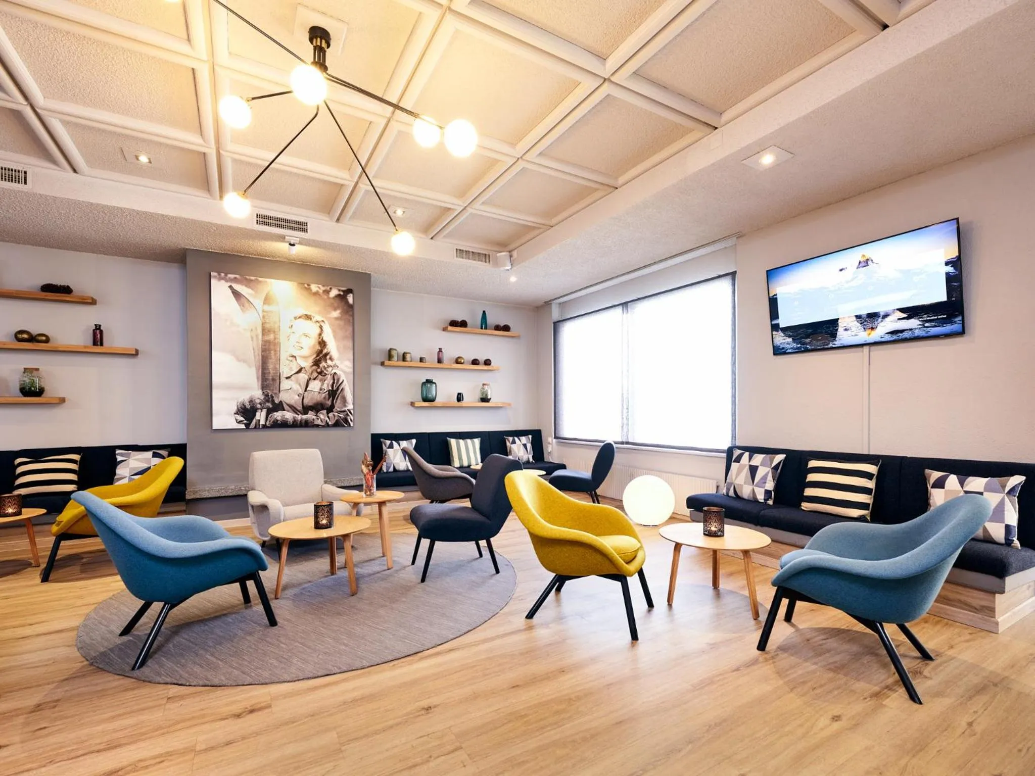 Lobby or reception in Hotel Ambassador Zermatt