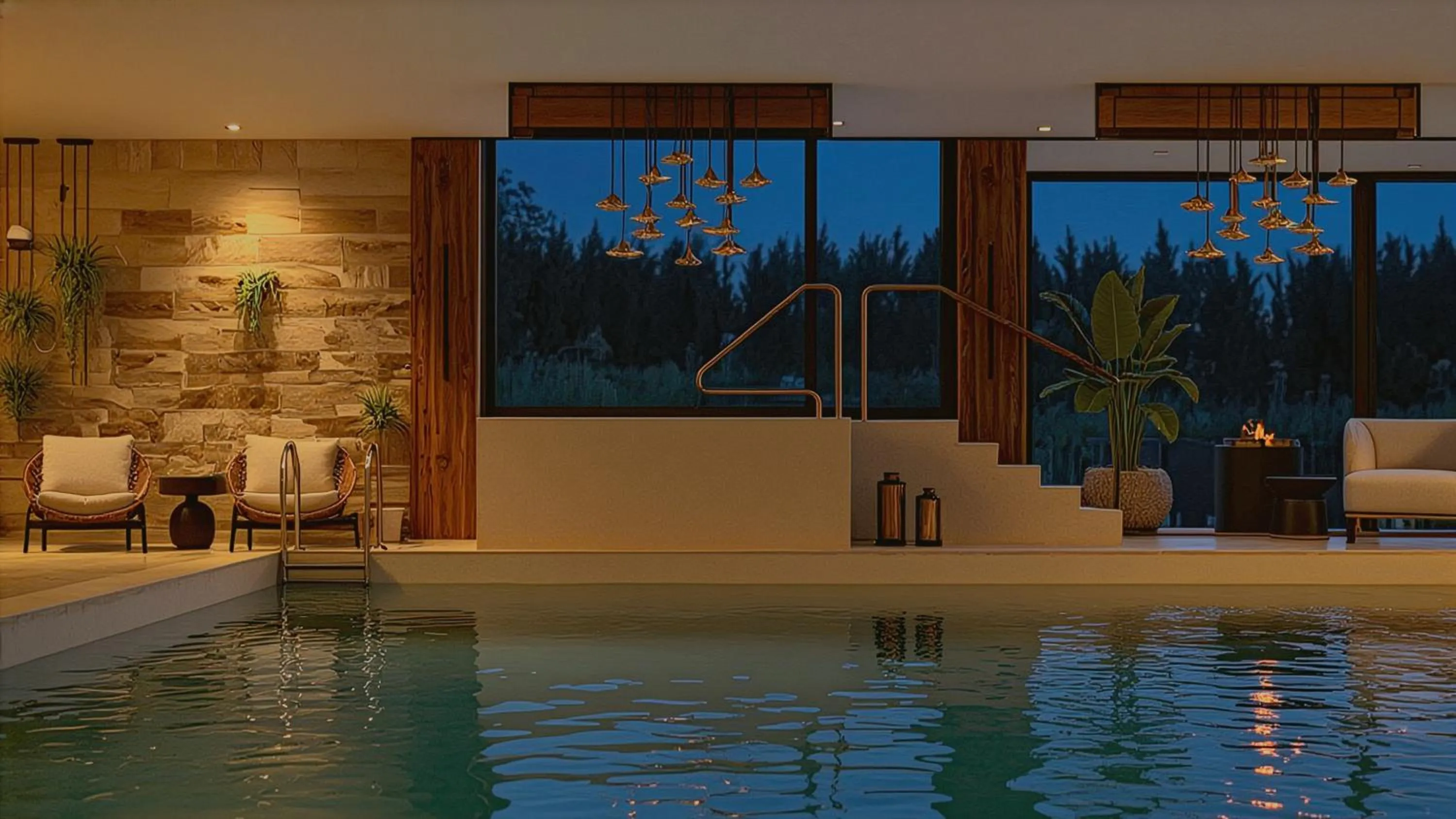 Seating area in Grand Hotel Zermatterhof