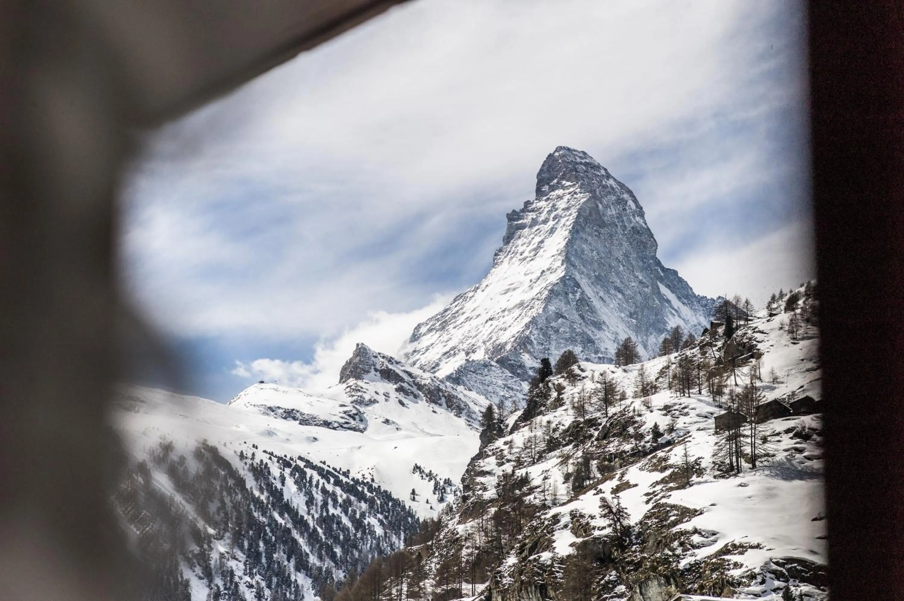 Landmark view in Grand Hotel Zermatterhof