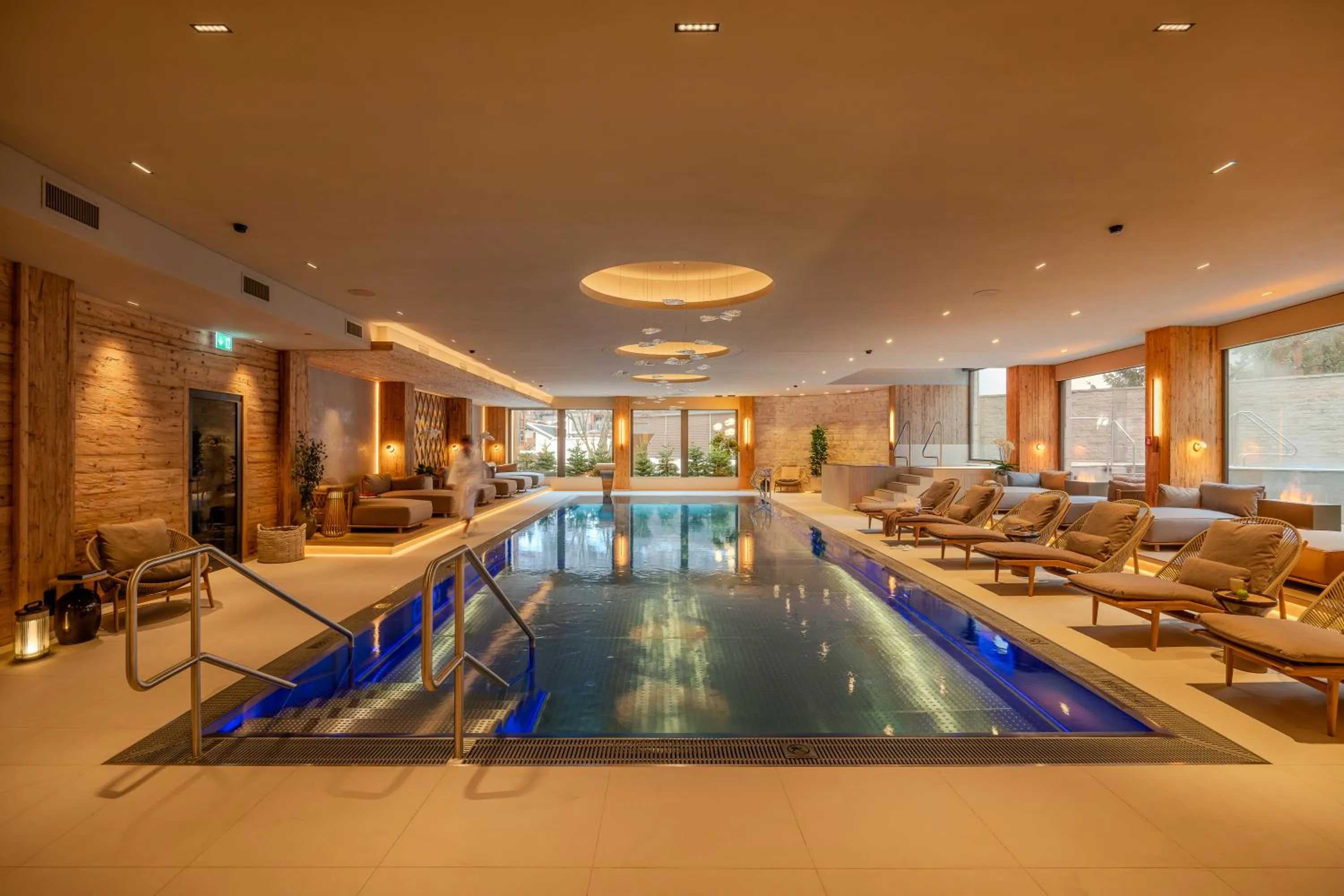 Spa and wellness centre/facilities in Grand Hotel Zermatterhof