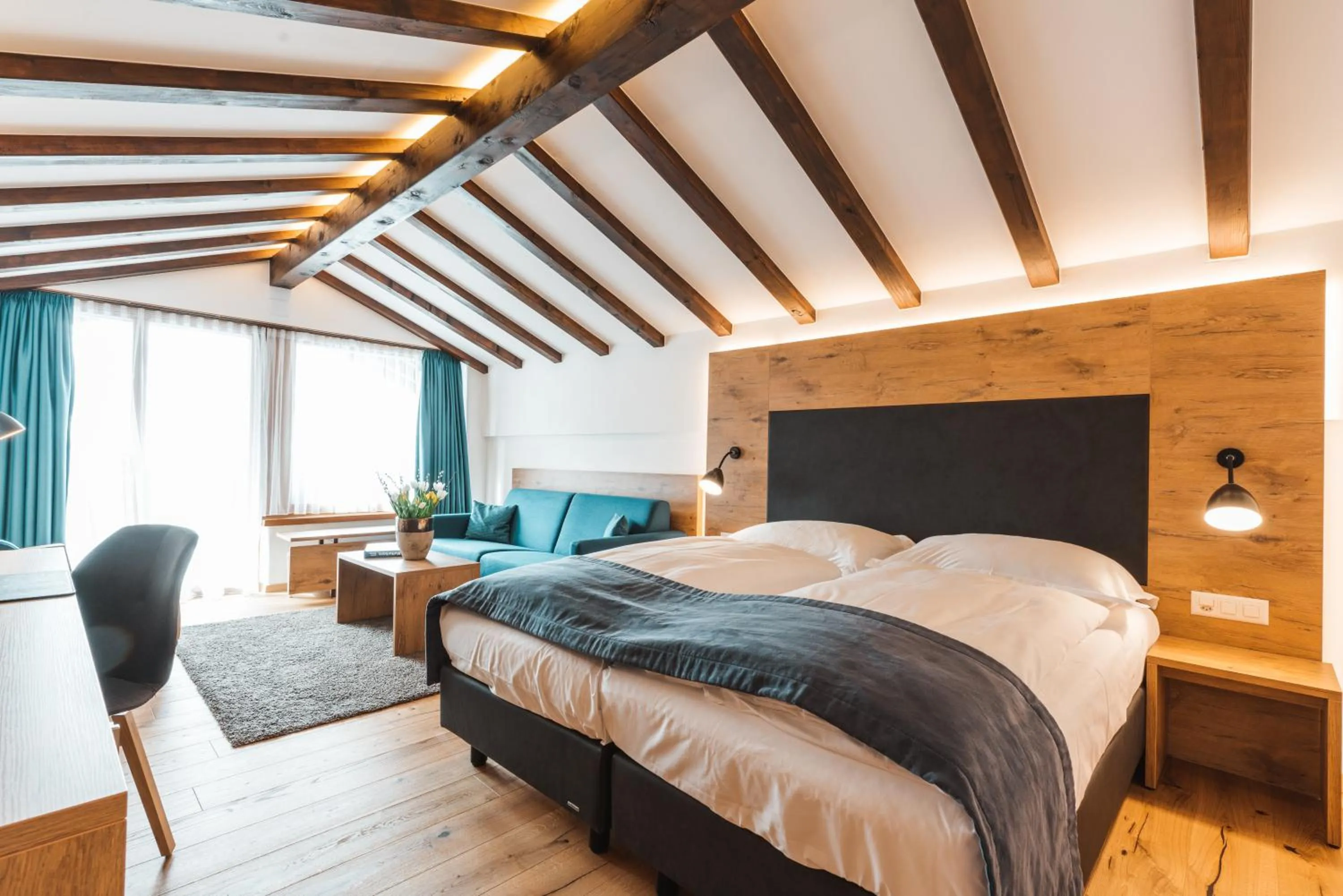 Bed in Alpen Resort & Spa