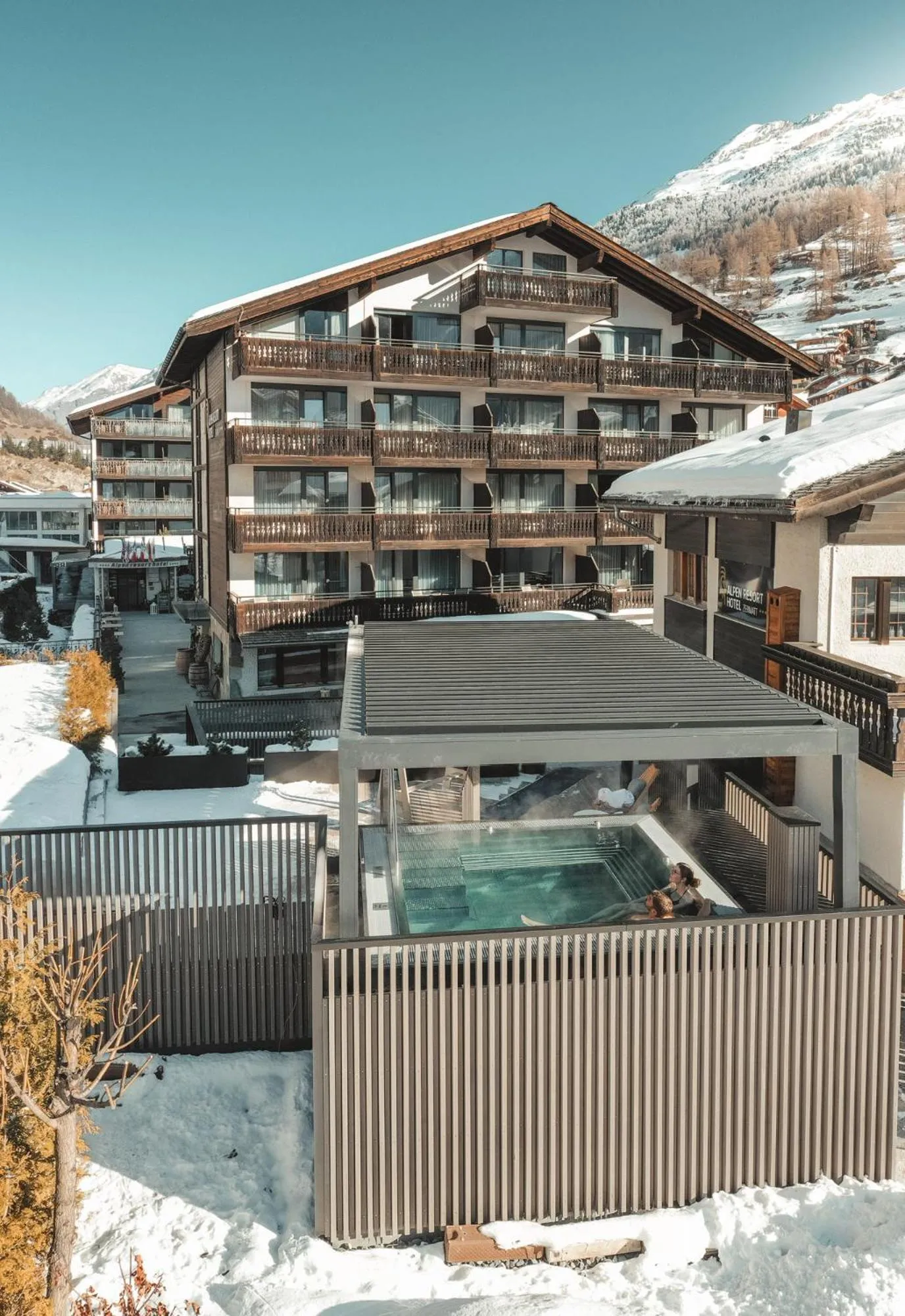 Property building in Alpen Resort & Spa