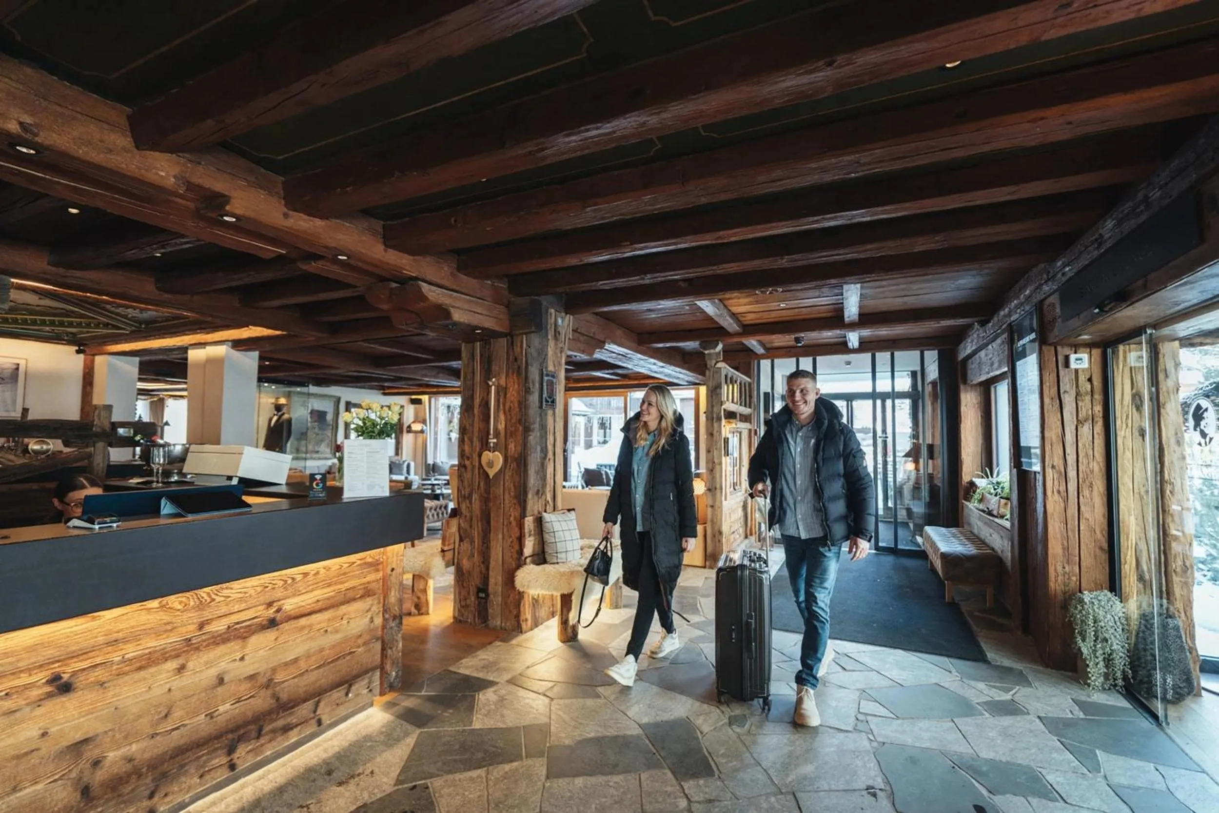 Lobby or reception in Alpen Resort & Spa