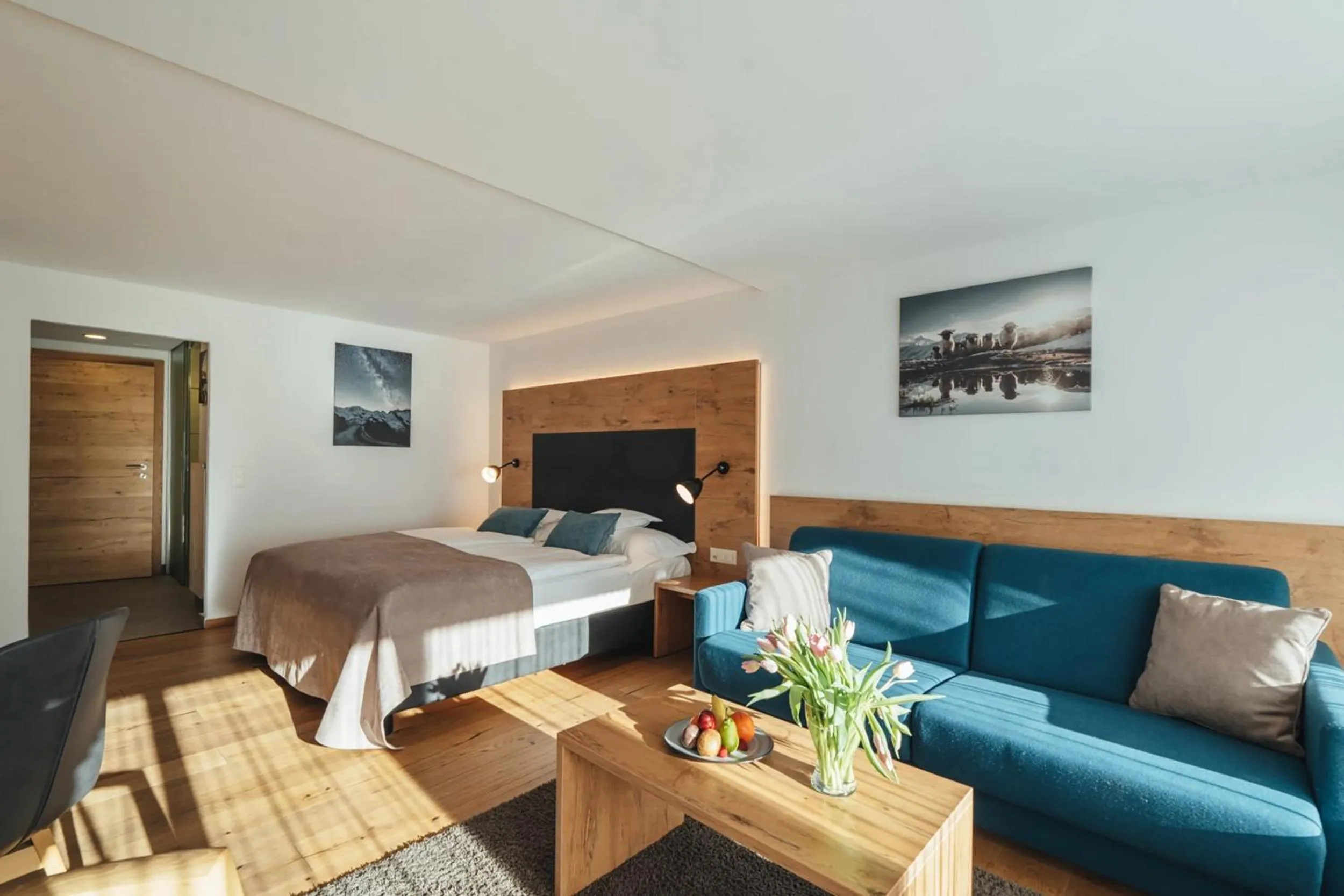 Bed in Alpen Resort & Spa