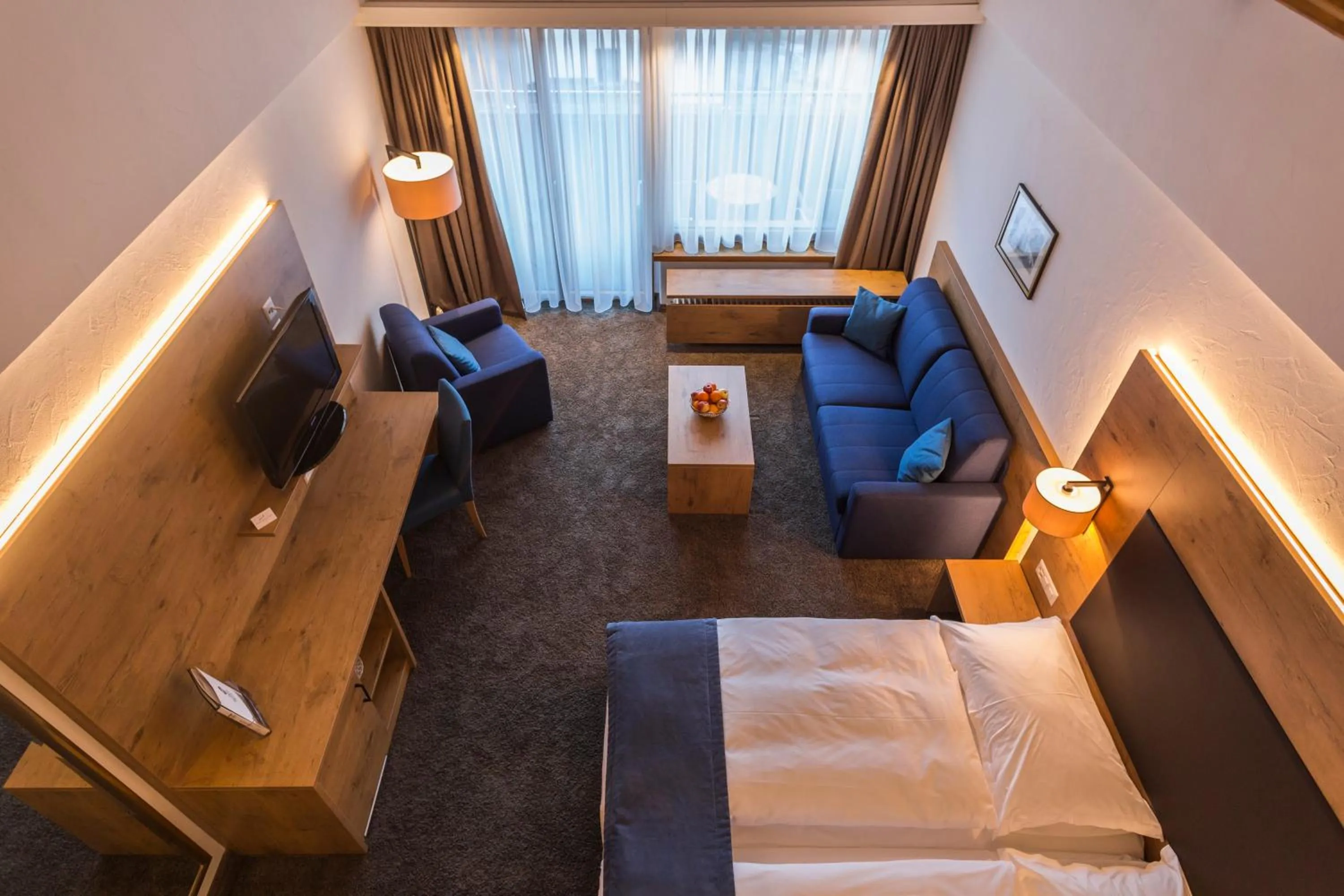 Photo of the whole room, Bed in Alpen Resort & Spa