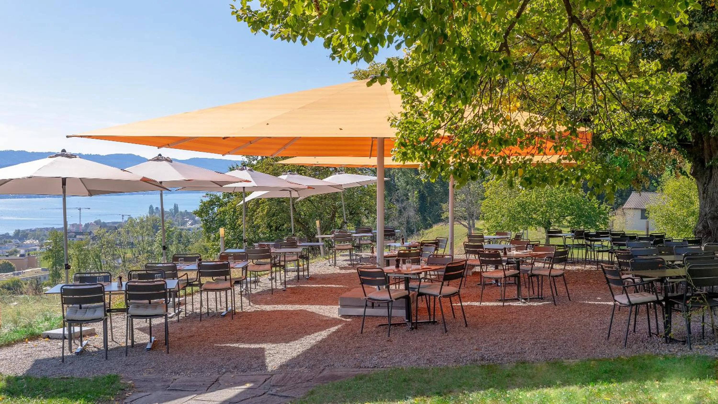 Garden in Hotel Boldern